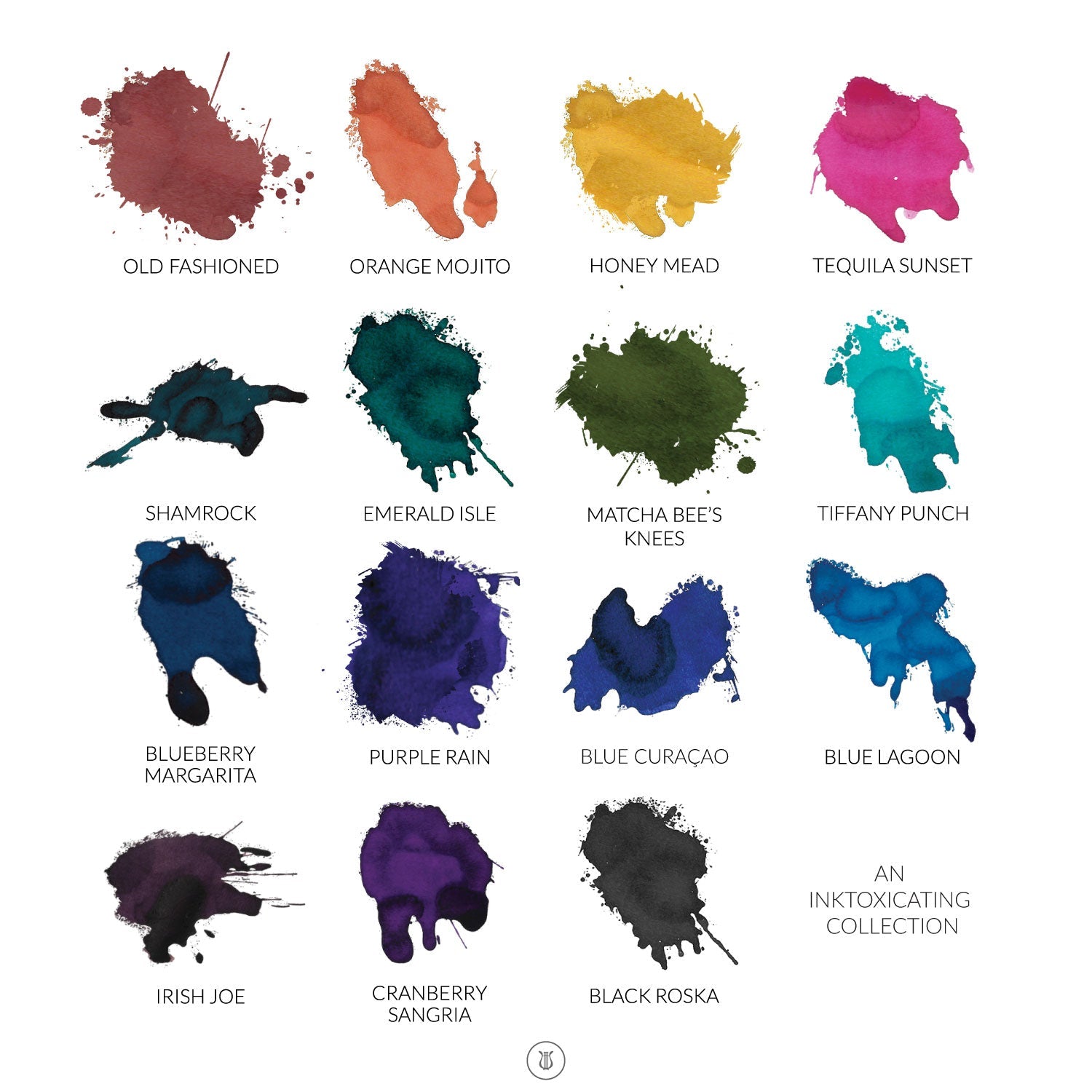 Lapis Bard Blue Lagoon Ink Bottle