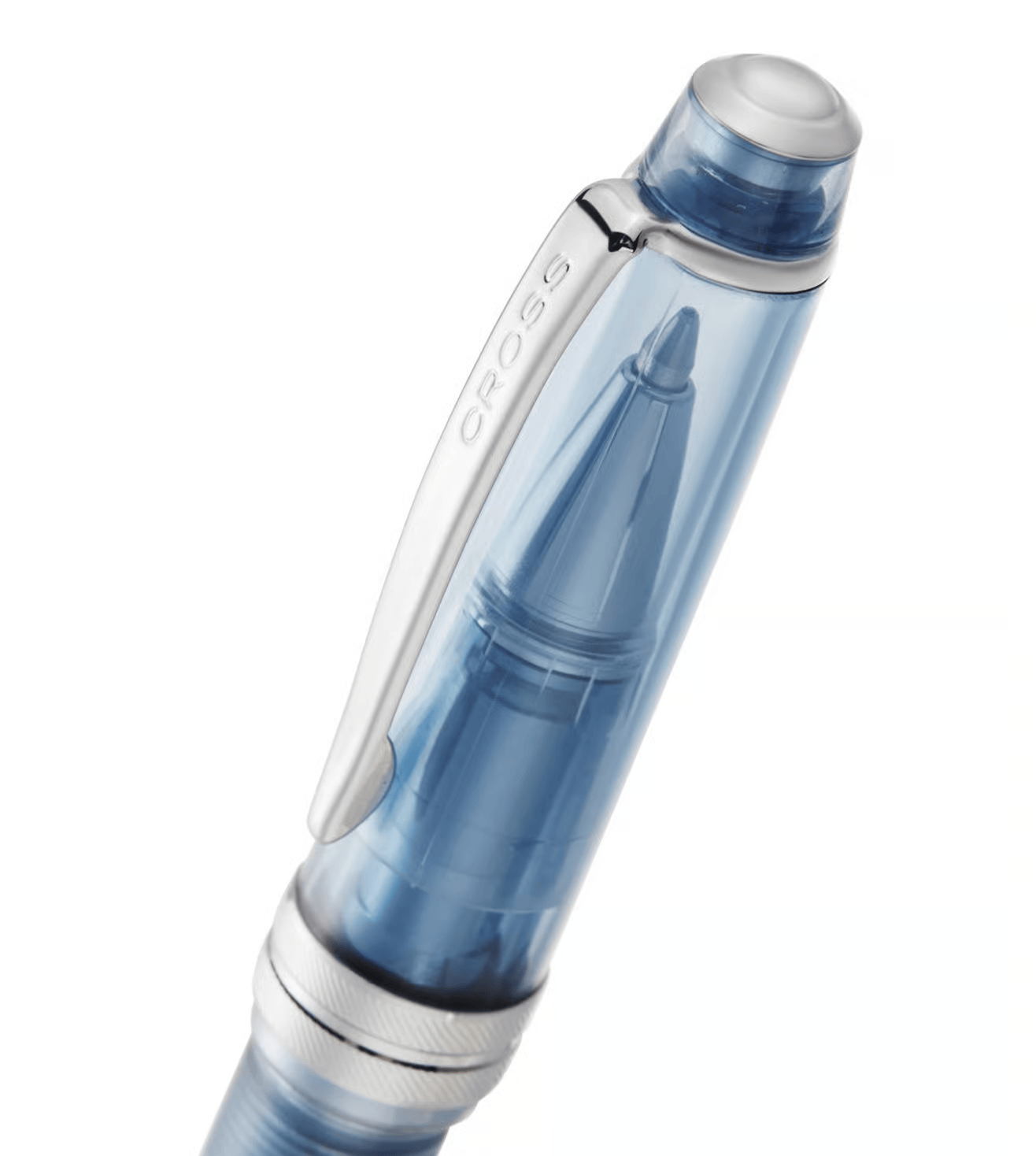 CROSS Navy Blue Bailey Light Translucent Resin Ballpoint Pen