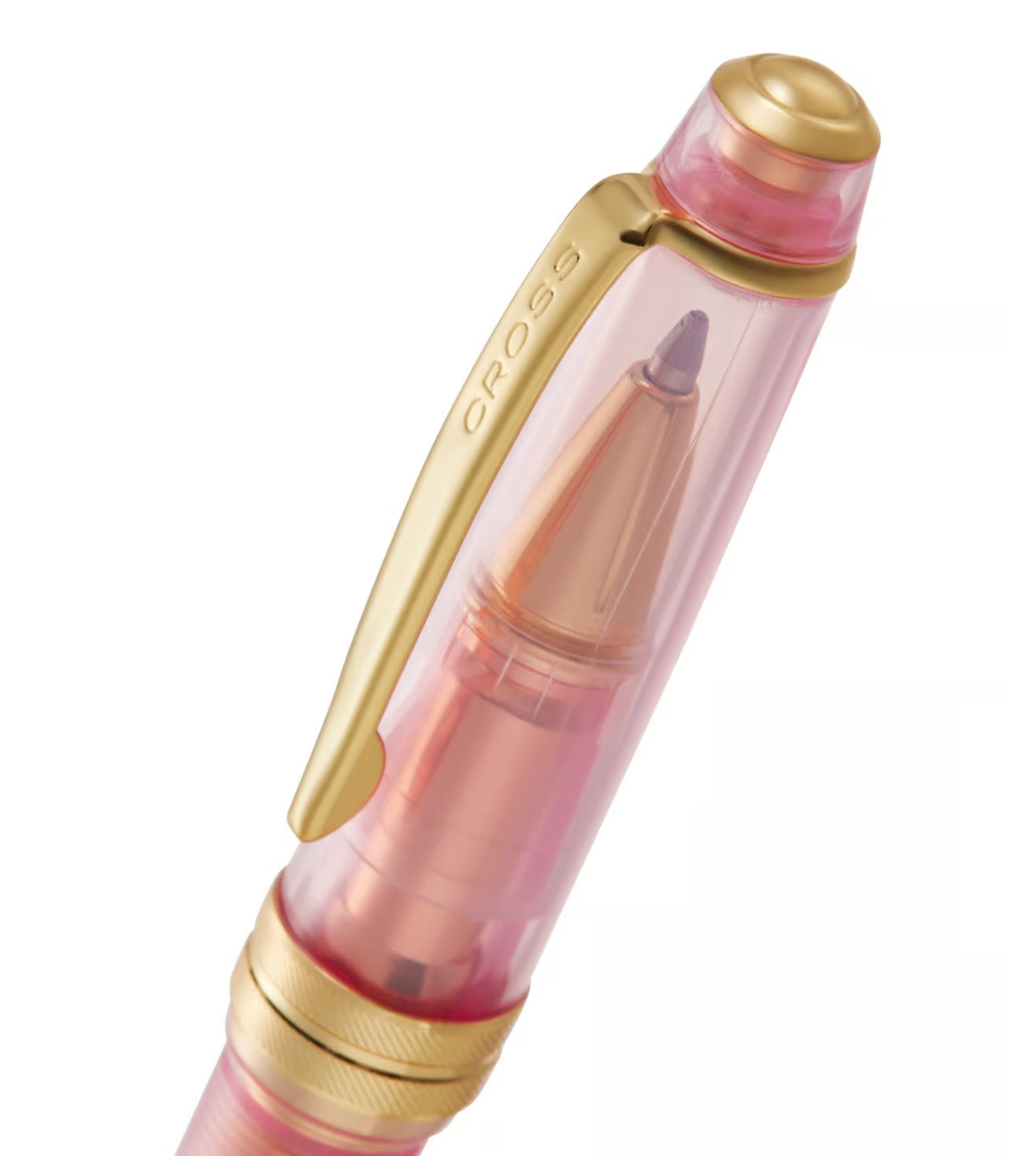 CROSS Pink Bailey Light Translucent Sapphire Resin Ballpoint Pen
