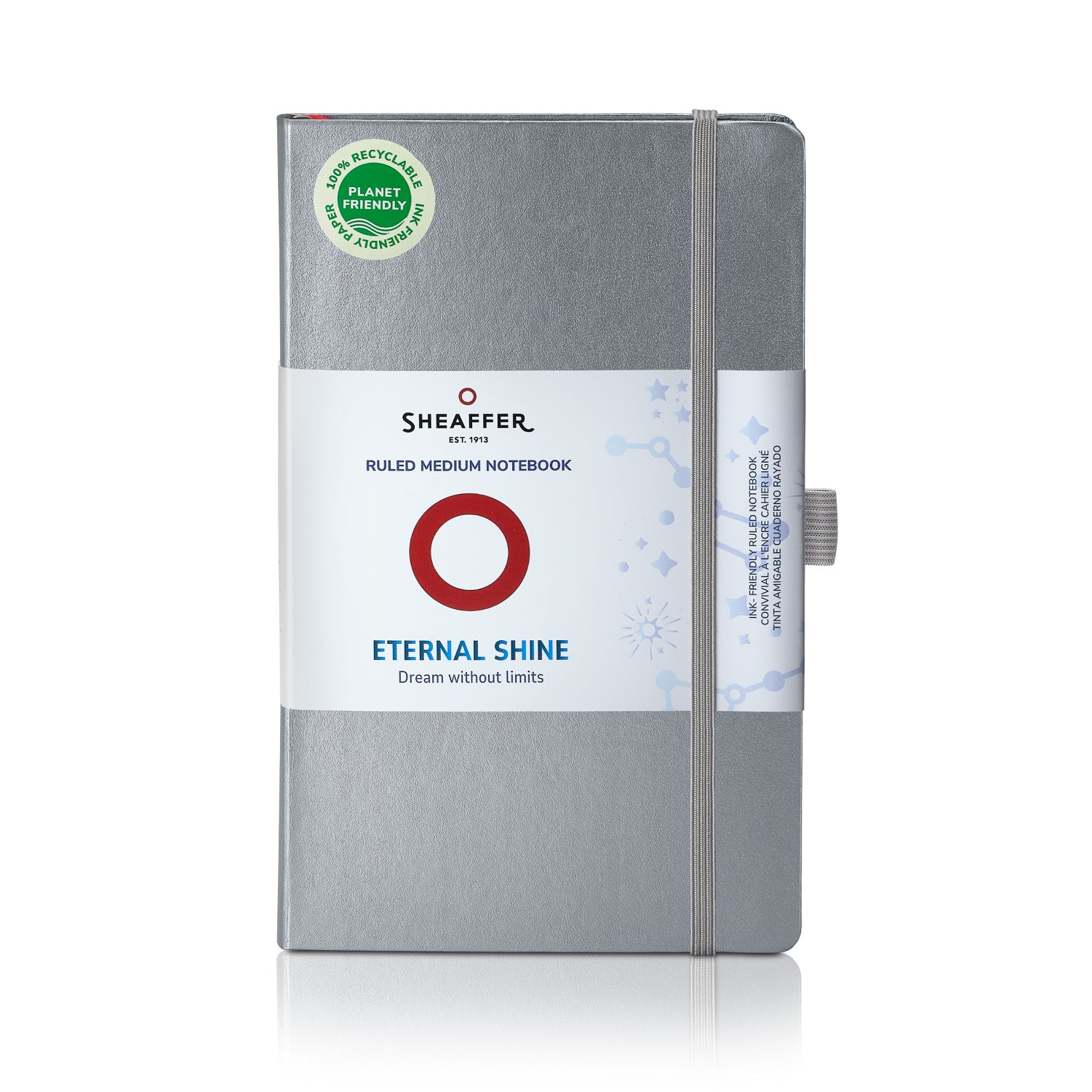 Sheaffer Eternal Shine 90 GSM Eco-Friendly Hardbound Medium (A5) Notebook - Metallic finished Cover