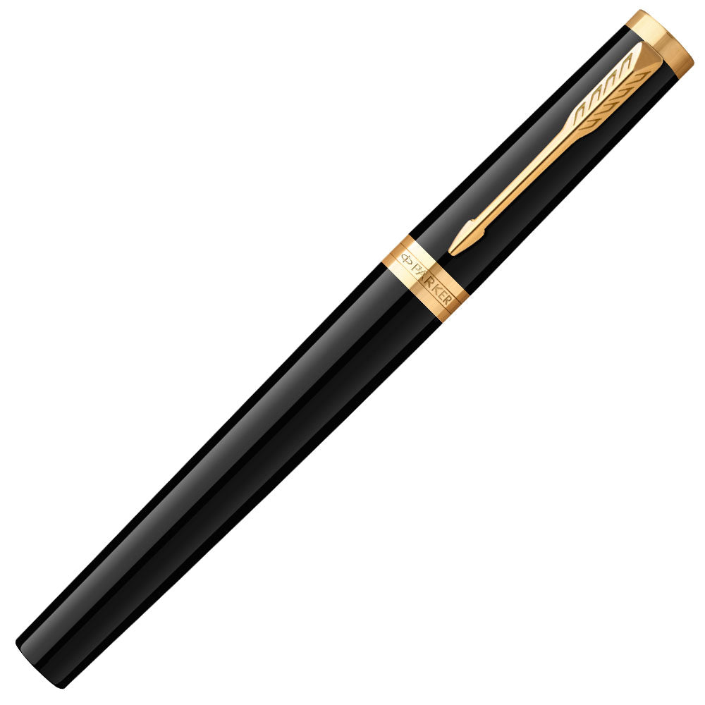 Parker Ingenuity Fountain Pen Black with Gold Trim