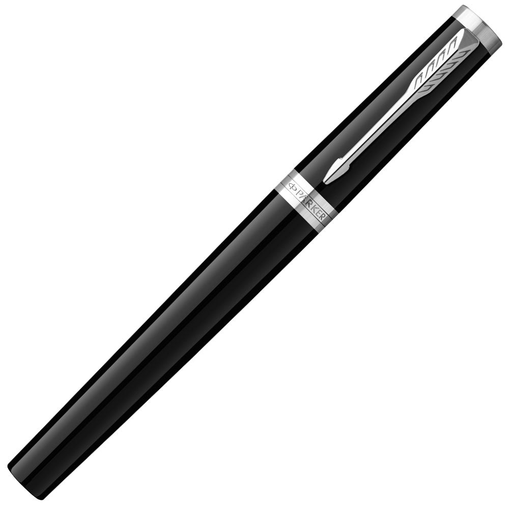 Parker Ingenuity Fountain Pen Black with Chrome Trim