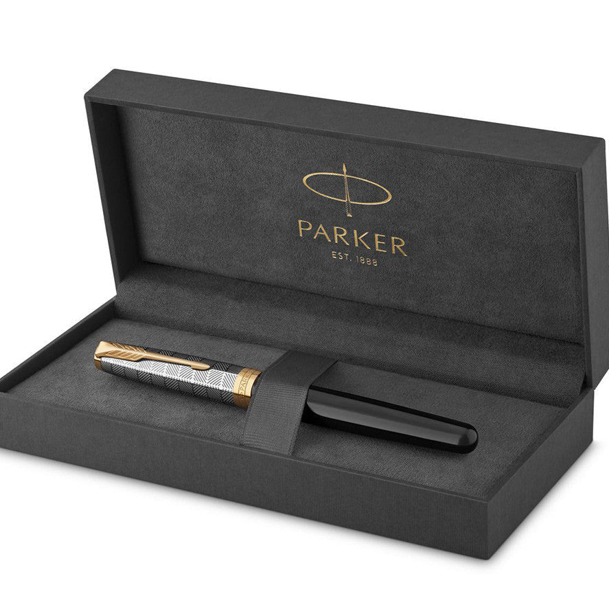 Parker Sonnet Fountain Pen Metal Black