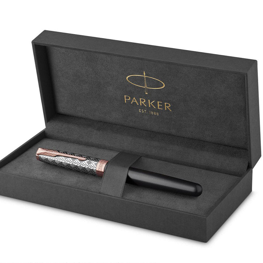 Parker Sonnet Fountain Pen Metal Grey