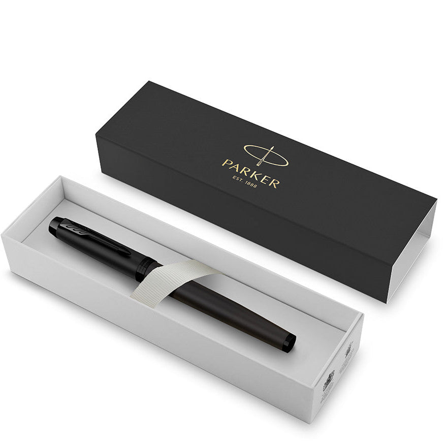 Parker IM Achromatic Rollerball Pen Matte Black
