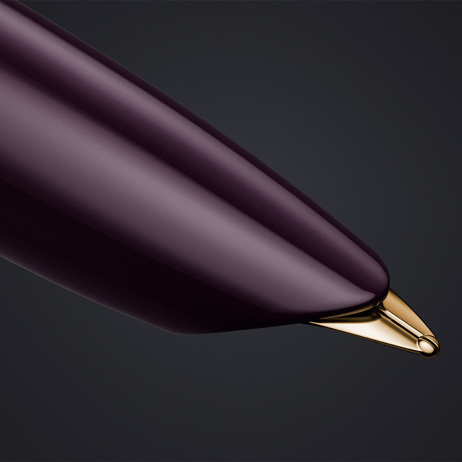 Parker 51 Fountain Pen Plum with Gold Nib