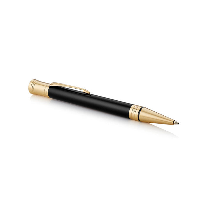 Parker Duofold Classic Ballpoint Pen Black with Gold Trim