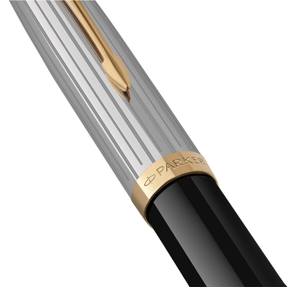 Parker 51 Fountain Pen Black with Gold Trim