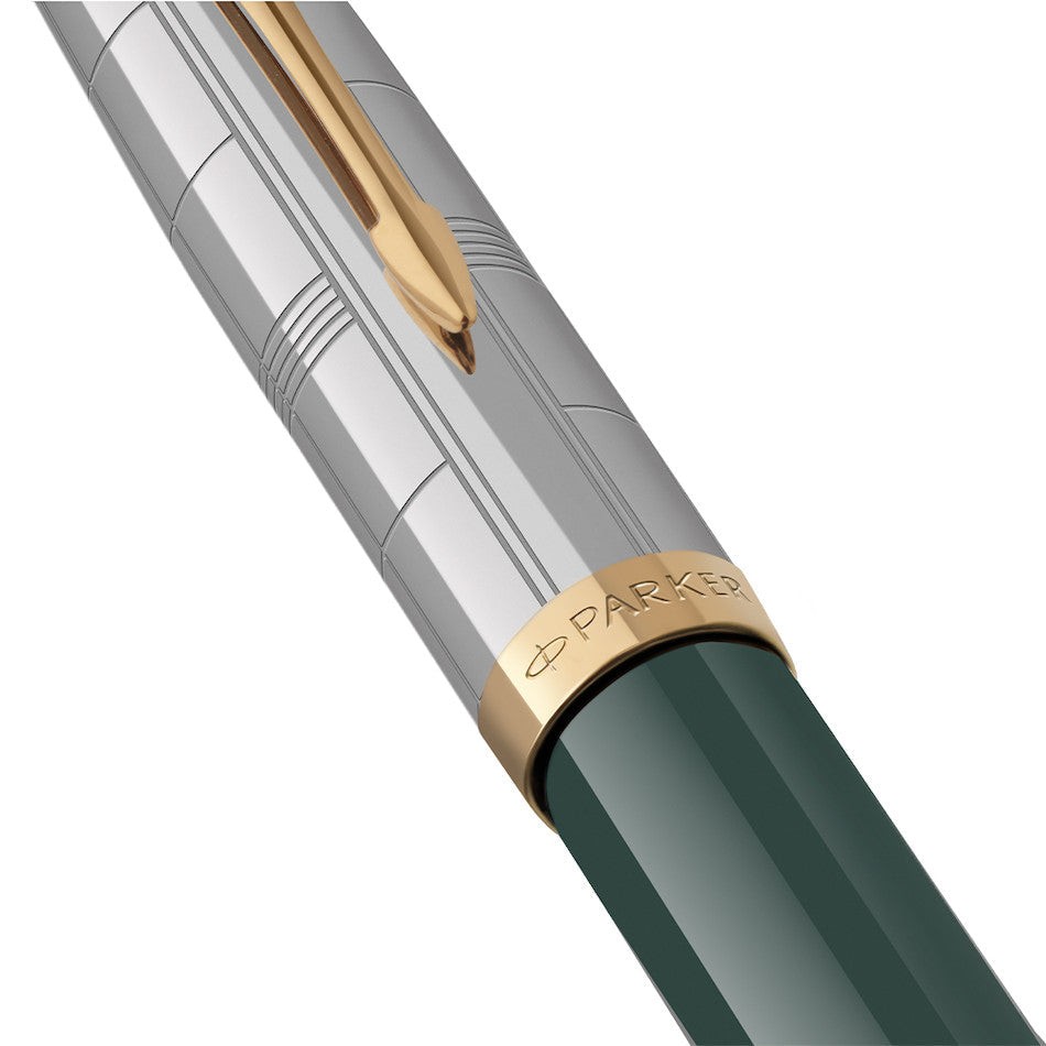 Parker 51 Fountain Pen Forest Green with Gold Trim