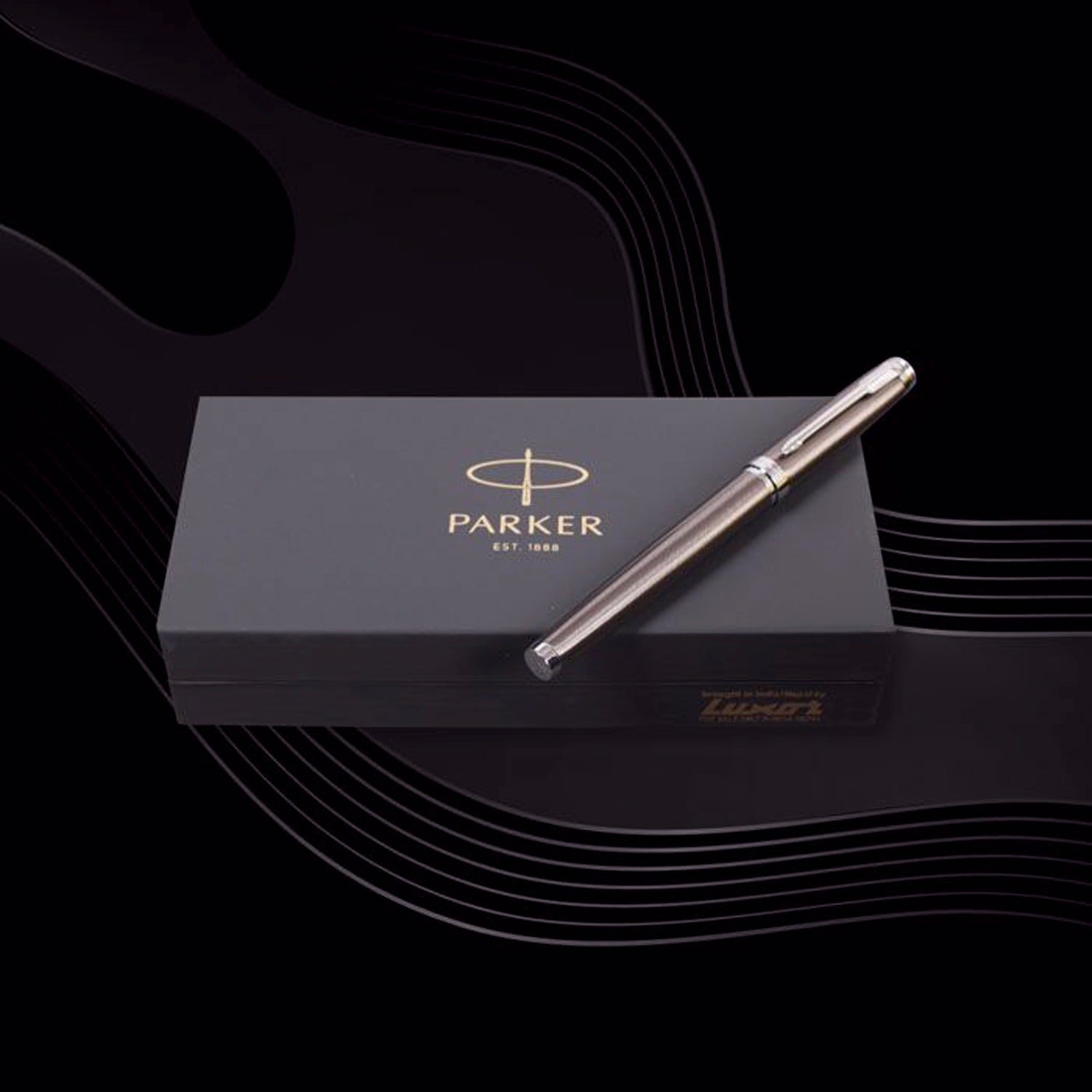 Parker Ambient Gun Metal CT Roller Ball Pen