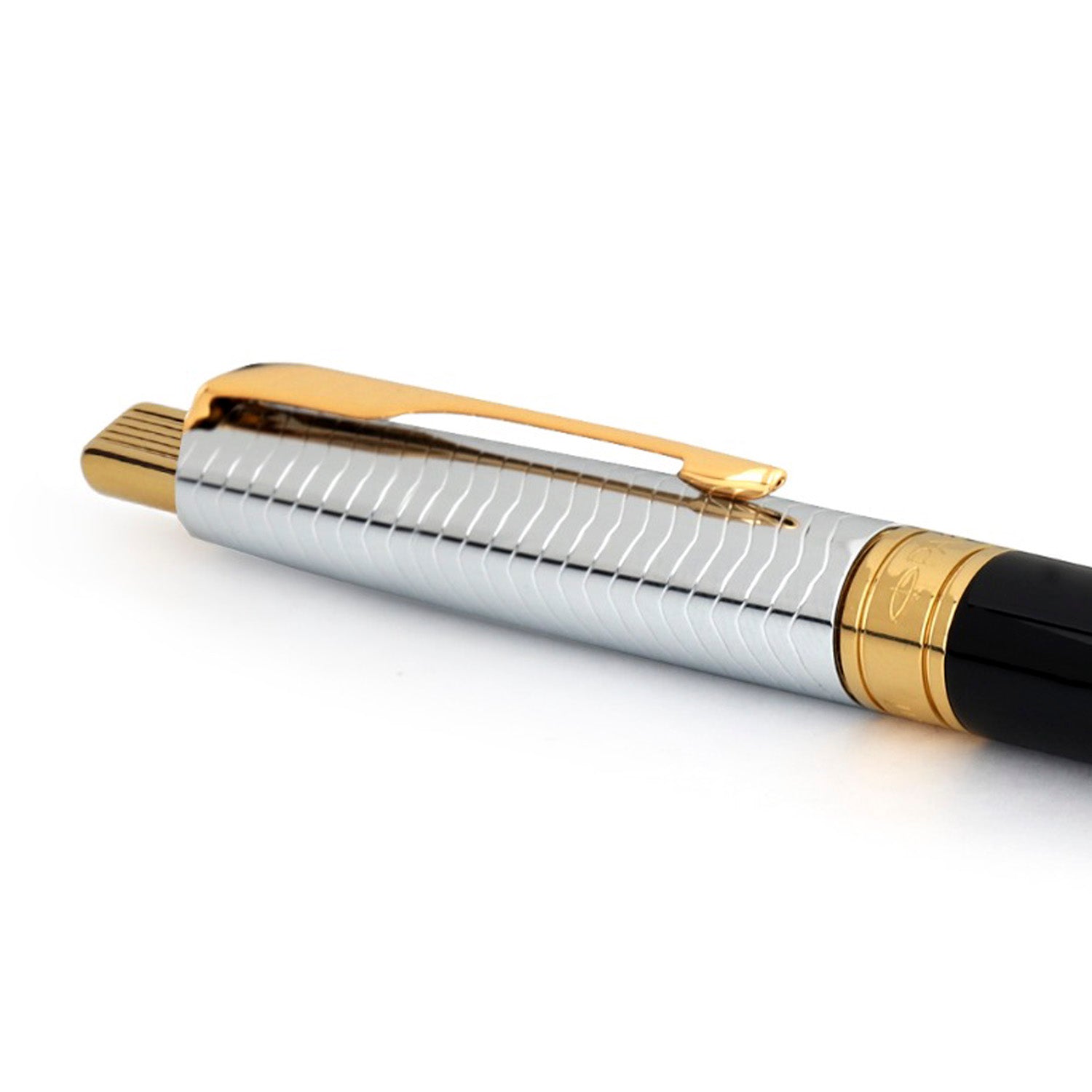 Parker Premium Aster Contemporary Black/Chrome GT Ballpoint Pen