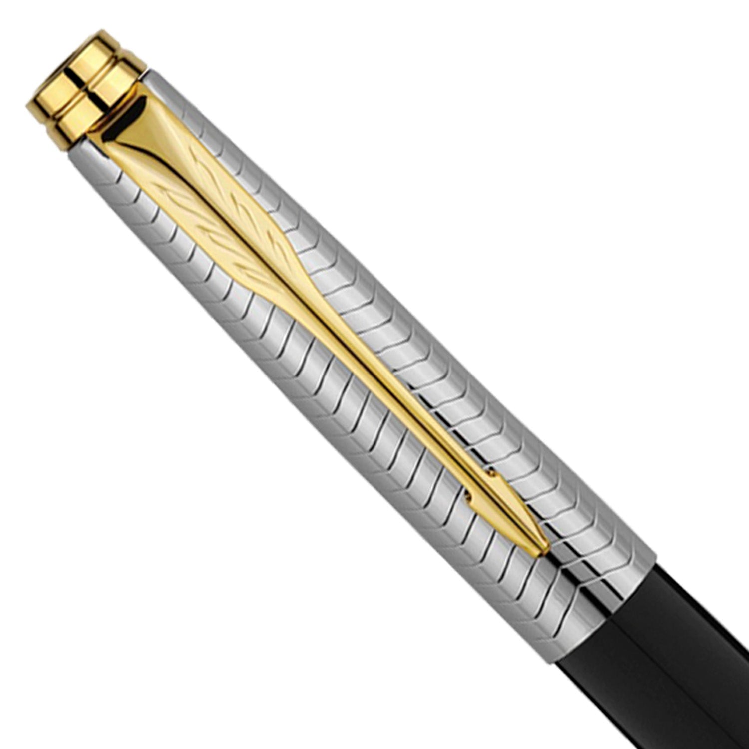 Parker Premium Aster Contemporary Black/Chrome GT Fountain Pen