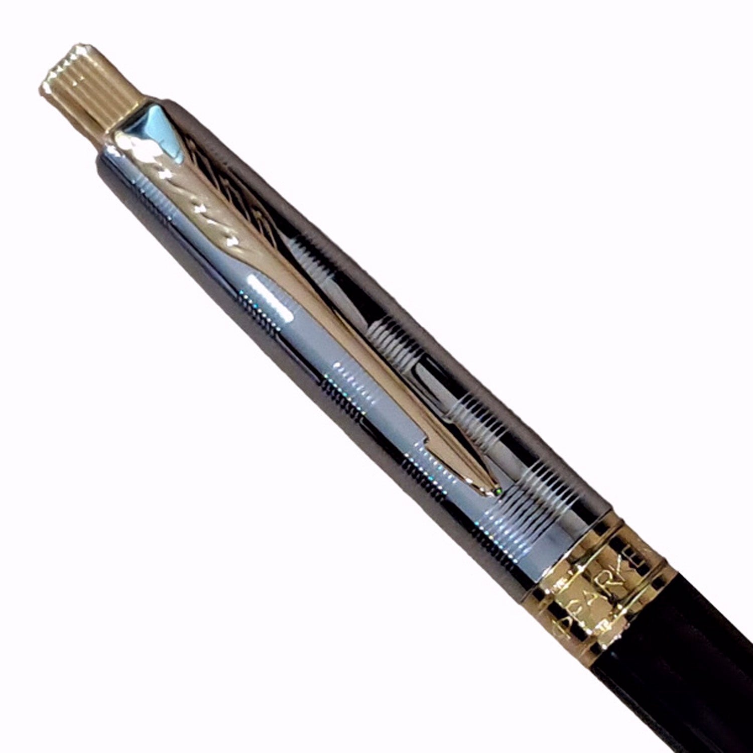 Parker Premium Aster Deluxe Black/Chrome GT Ballpoint Pen