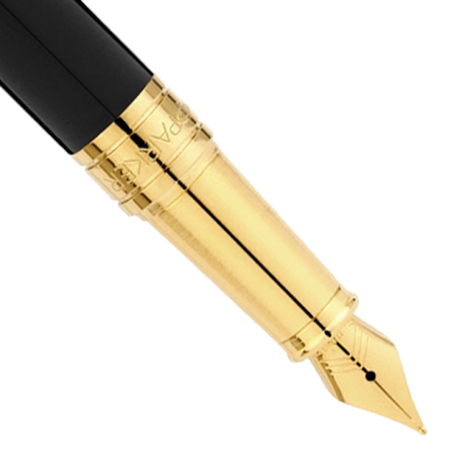 Parker Premium Aster Deluxe Black/Chrome GT Fountain Pen