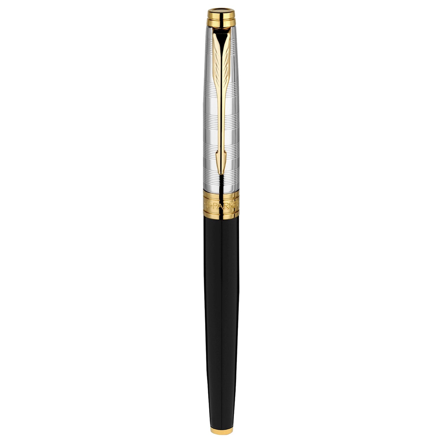 Parker Premium Aster Deluxe Black/Chrome GT Roller Ball Pen