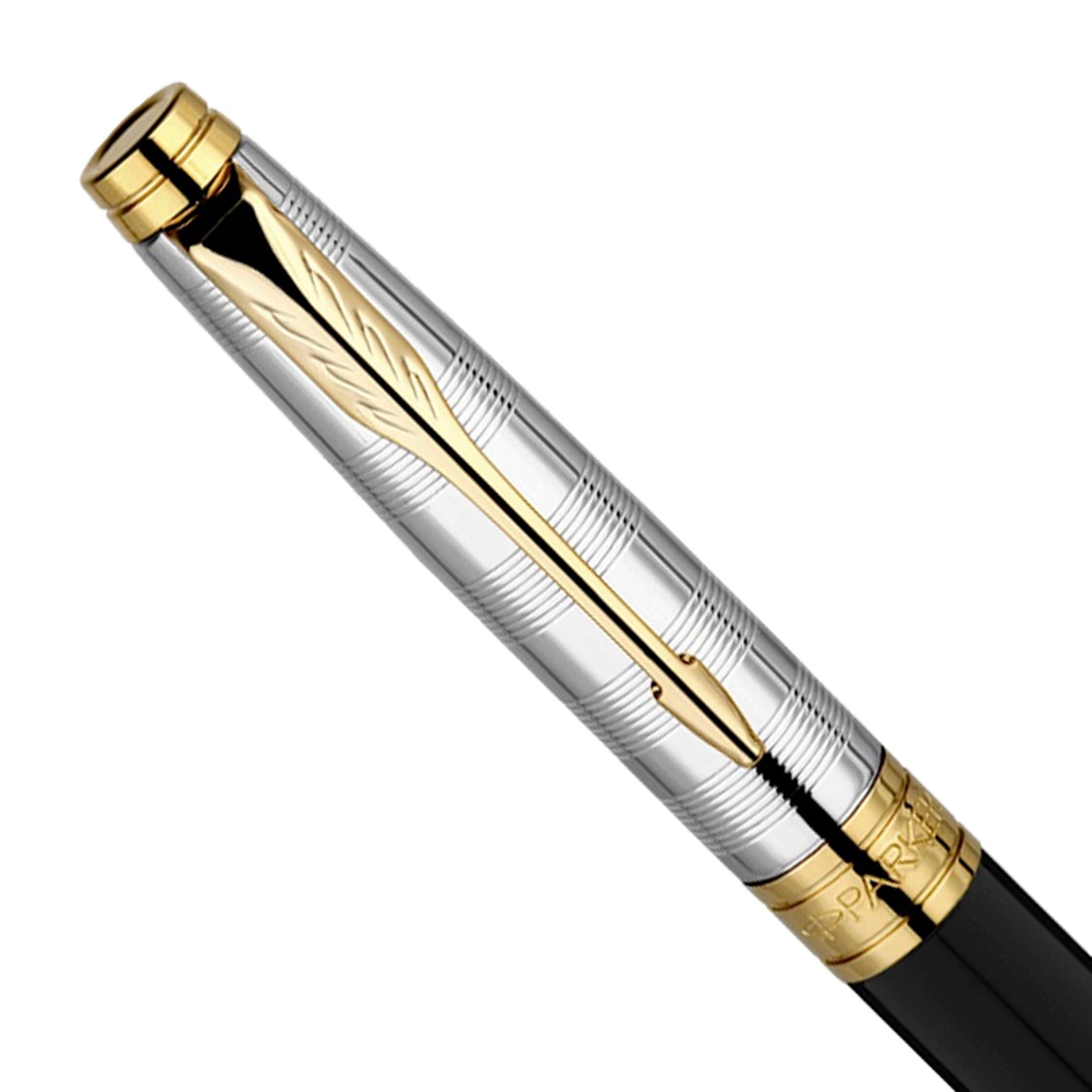 Parker Premium Aster Deluxe Black/Chrome GT Roller Ball Pen
