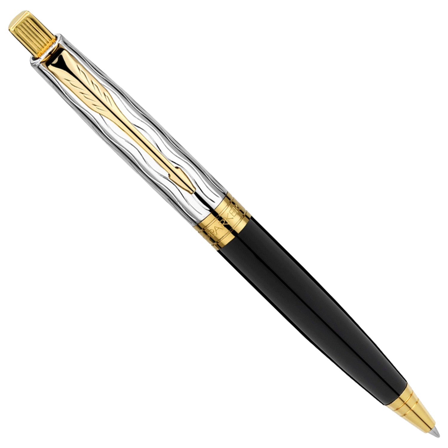 Parker Premium Aster Essential Black/Chrome GT Ballpoint Pen