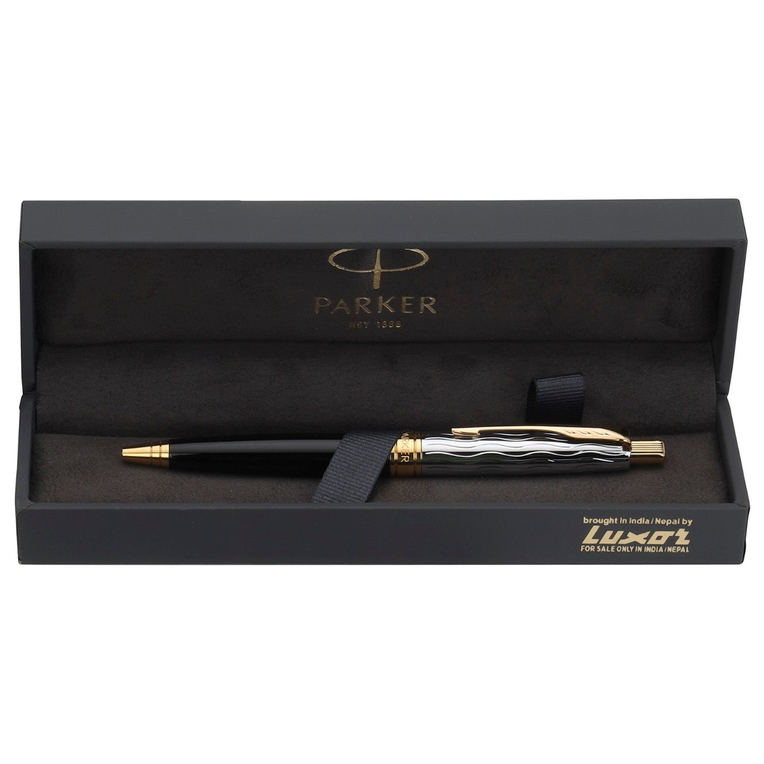 Parker Premium Aster Essential Black/Chrome GT Ballpoint Pen