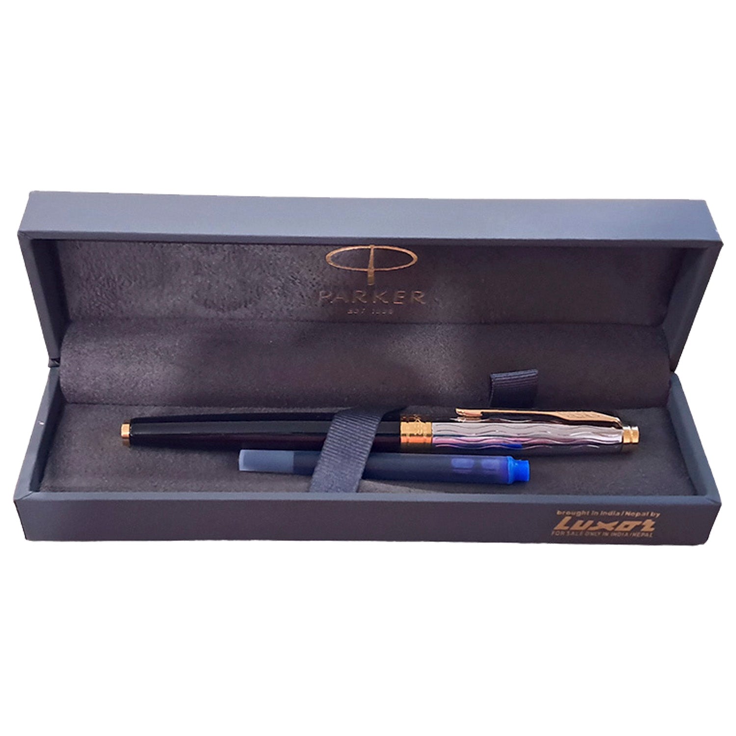 Parker Premium Aster Essential Black/Chrome GT Fountain Pen