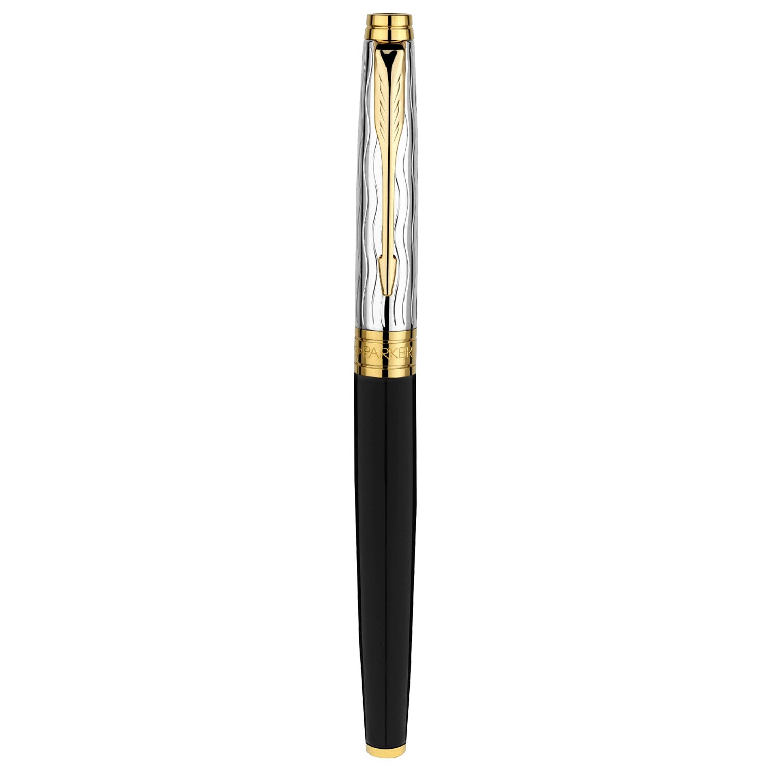 Parker Premium Aster Essential Black/Chrome GT Roller Ball Pen