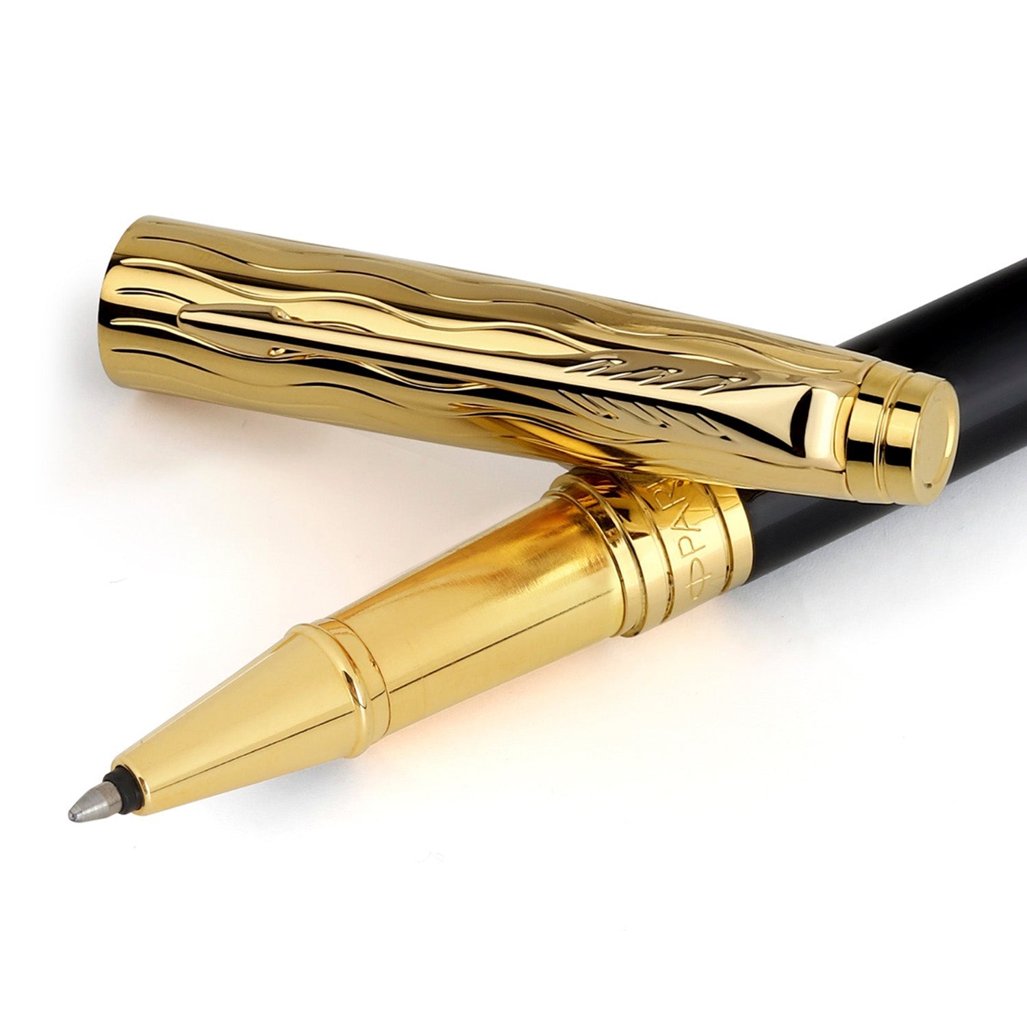 Parker Premium Aster Essential Black/Gold GT Roller Ball Pen