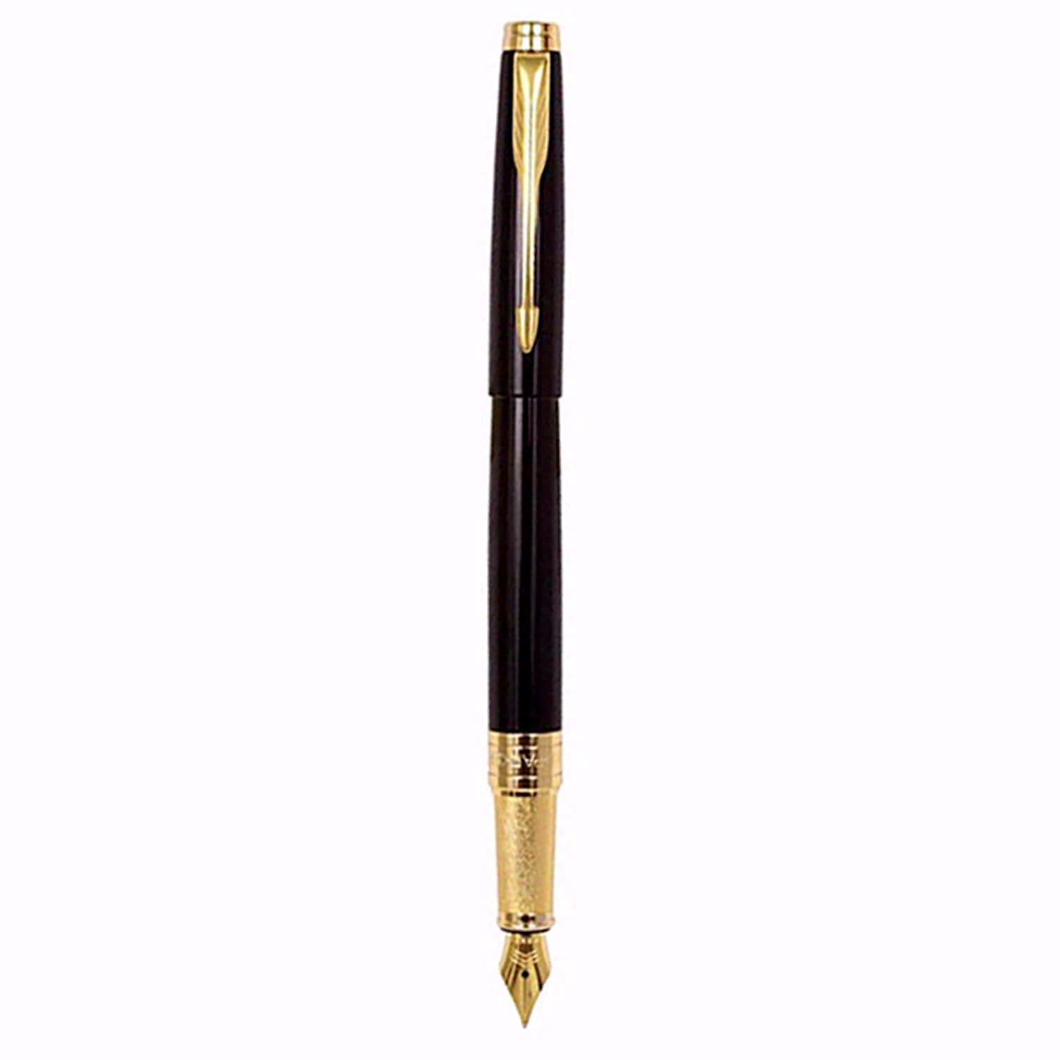 Parker Aster Lacquer Black GT Fountain Pen