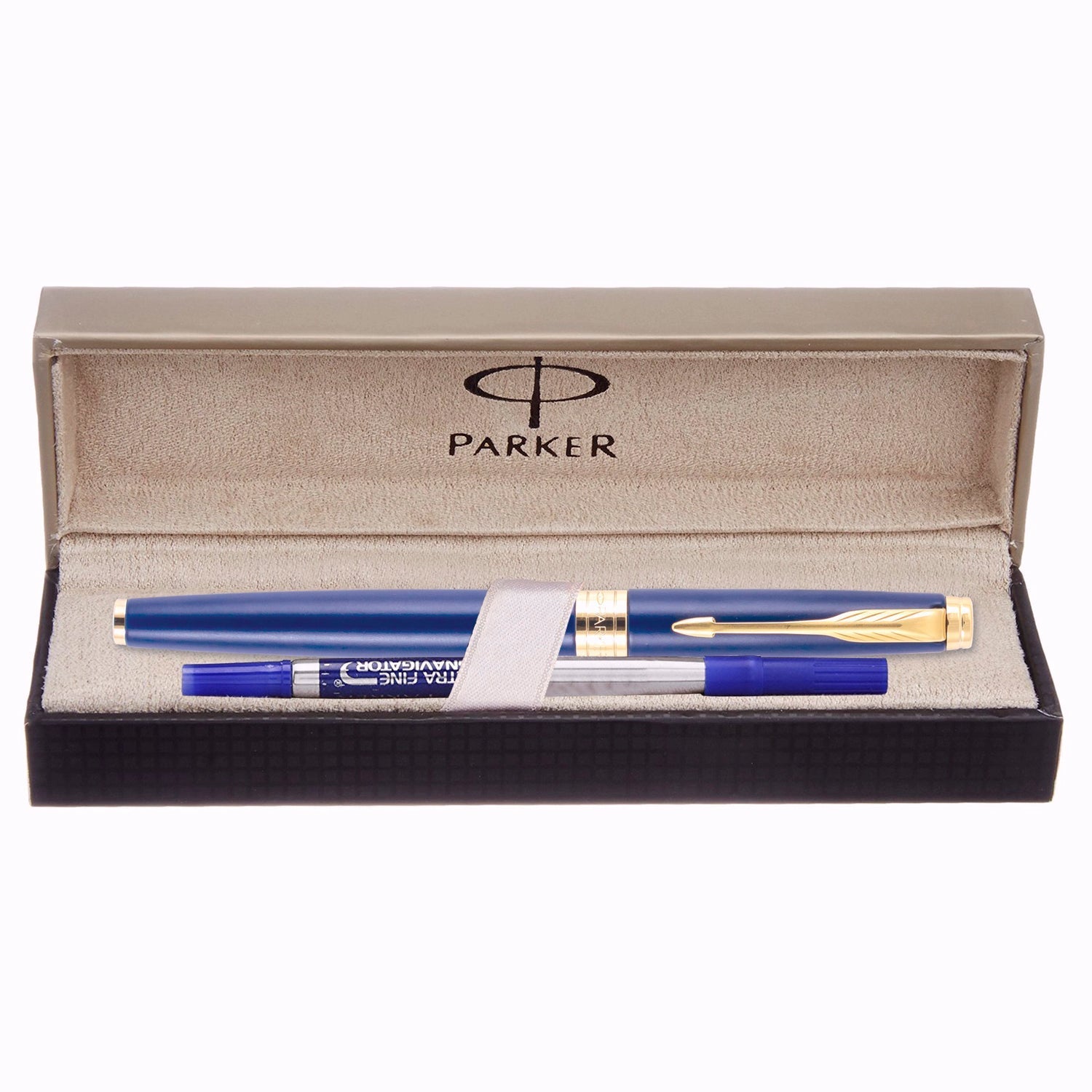 Parker Aster Matte Blue GT Roller Ball Pen
