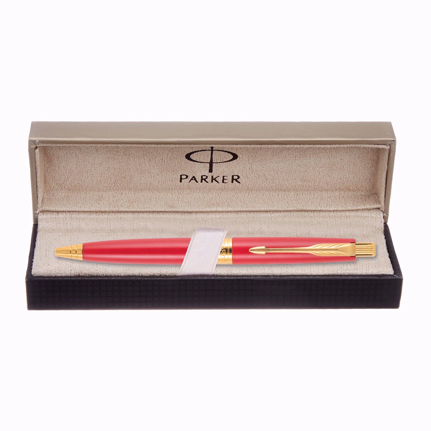 Parker Aster Matte Red GT Ballpoint Pen