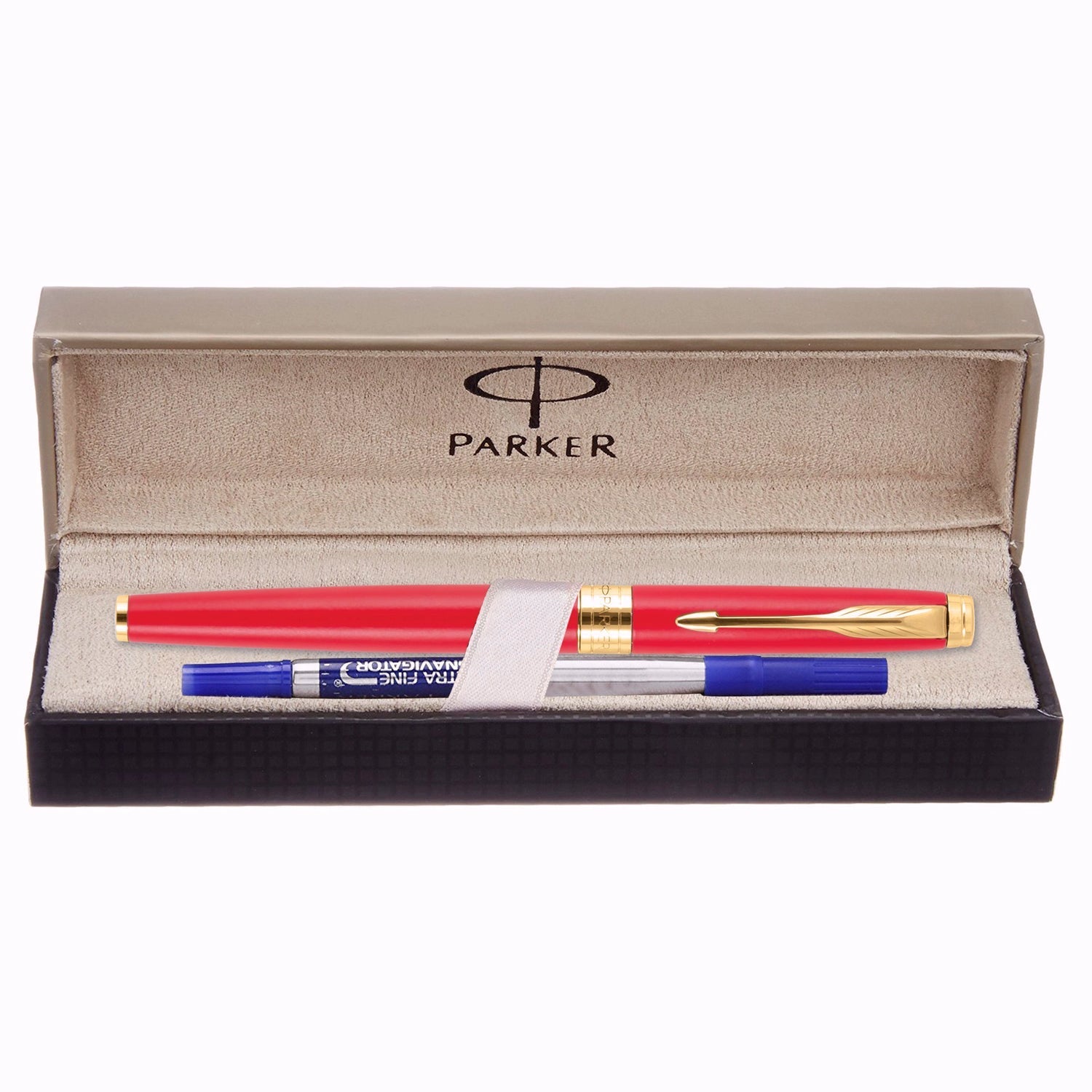 Parker Aster Matte Red GT Roller Ball Pen