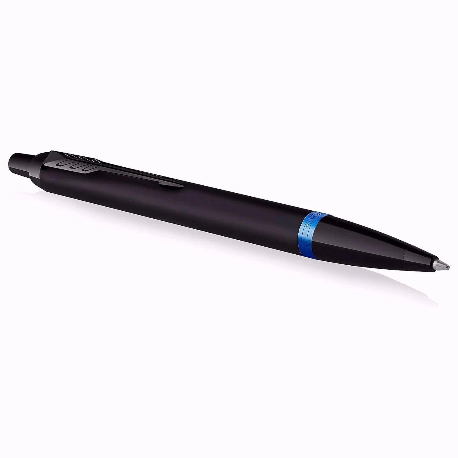 Parker IM Vibrant Rings Ballpoint Pen Black & Marine Blue