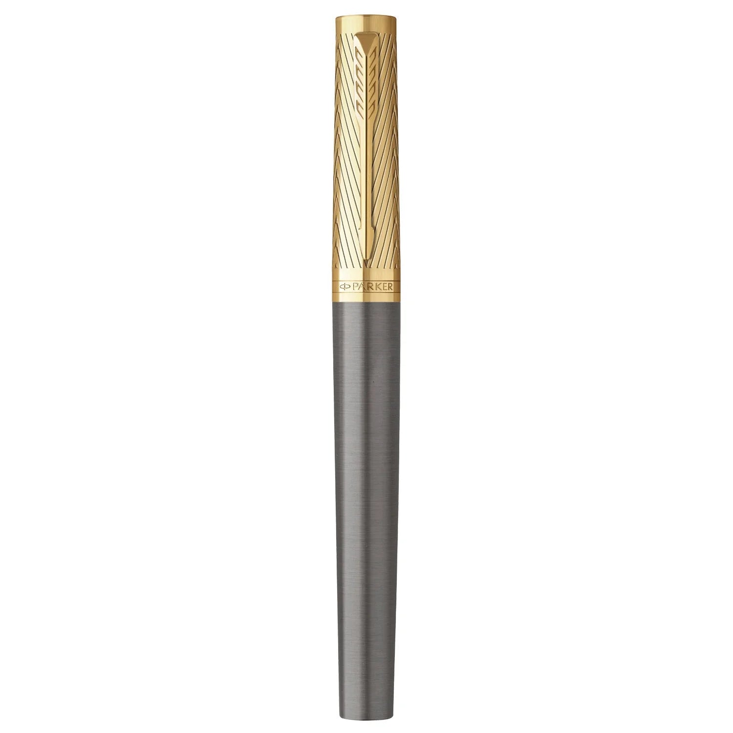 Parker Ingenuity Pioneers Collection Fountain Pen Grey with Gold Trim