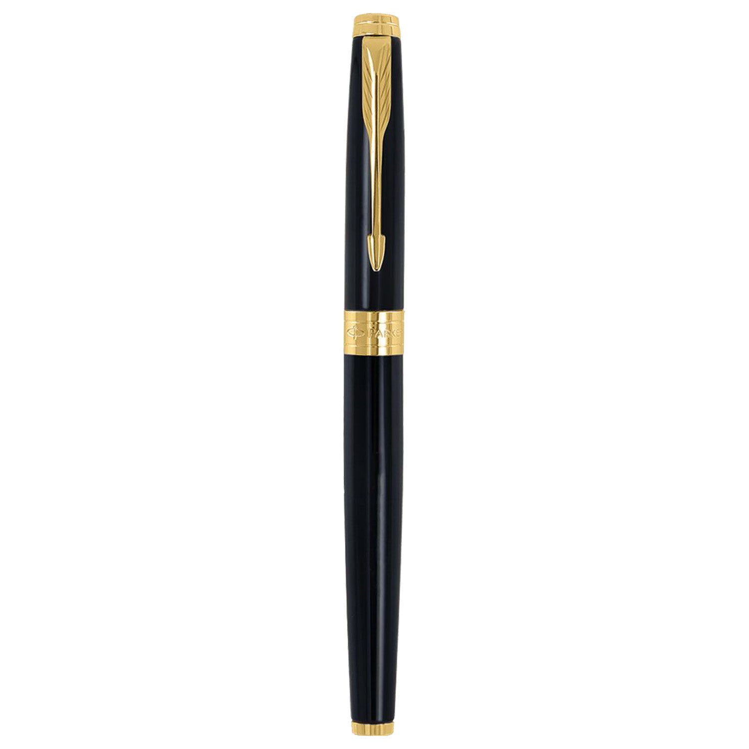 Parker Premium Aster Lacque Black GT Roller Ball Pen