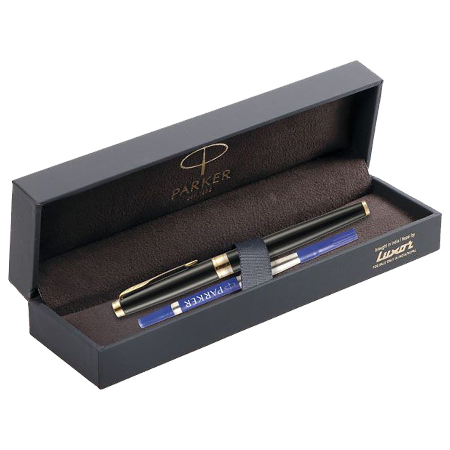 Parker Premium Aster Lacque Black GT Roller Ball Pen