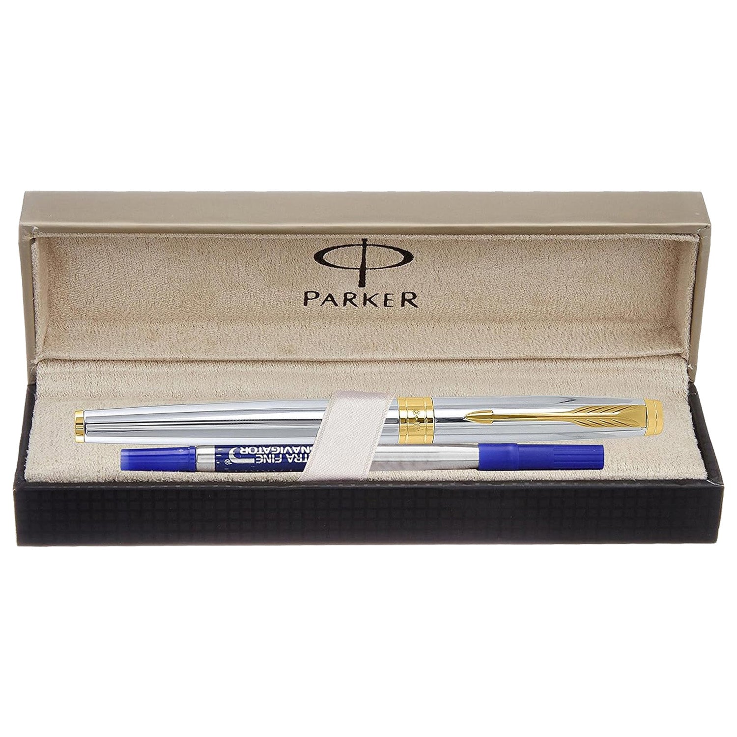 Parker Premium Aster Shiny Chrome GT Roller Ball Pen