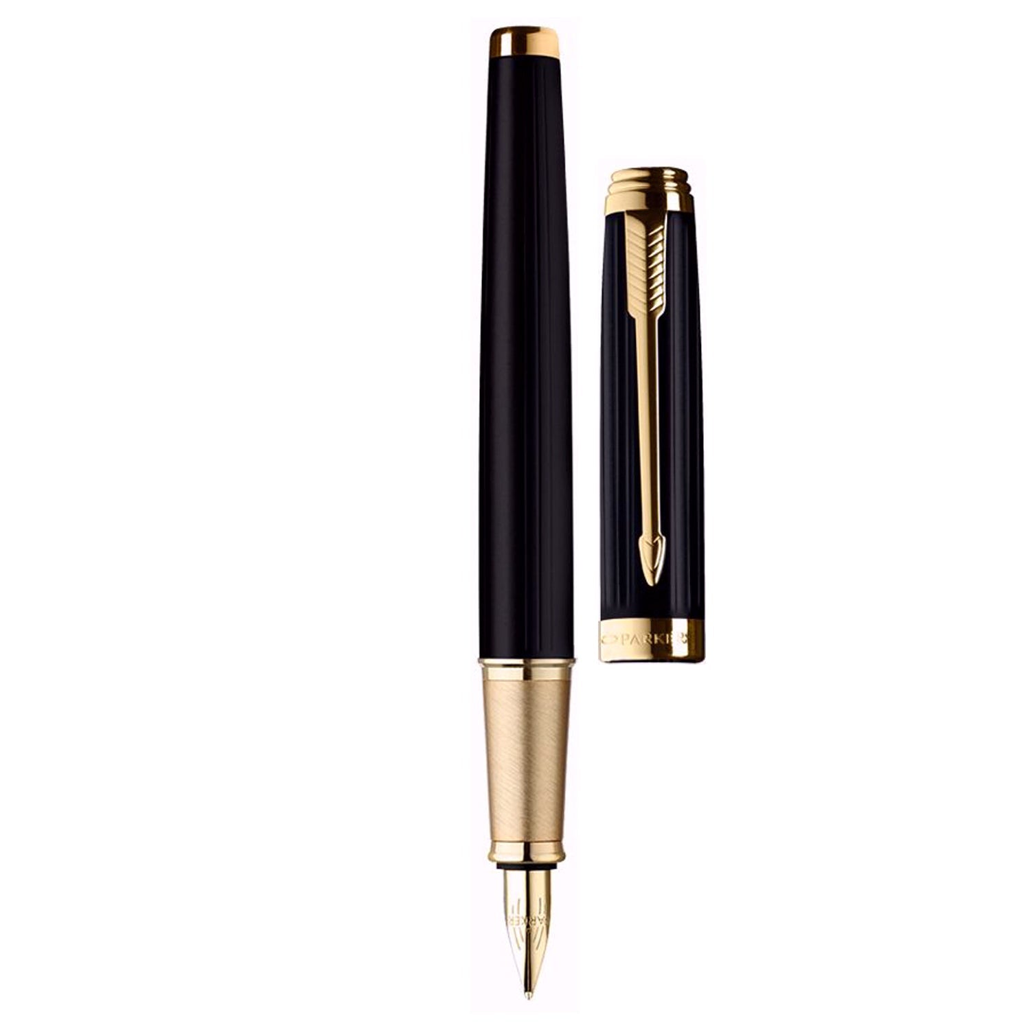 Parker Ambient Lacque Black GT Fountain Pen
