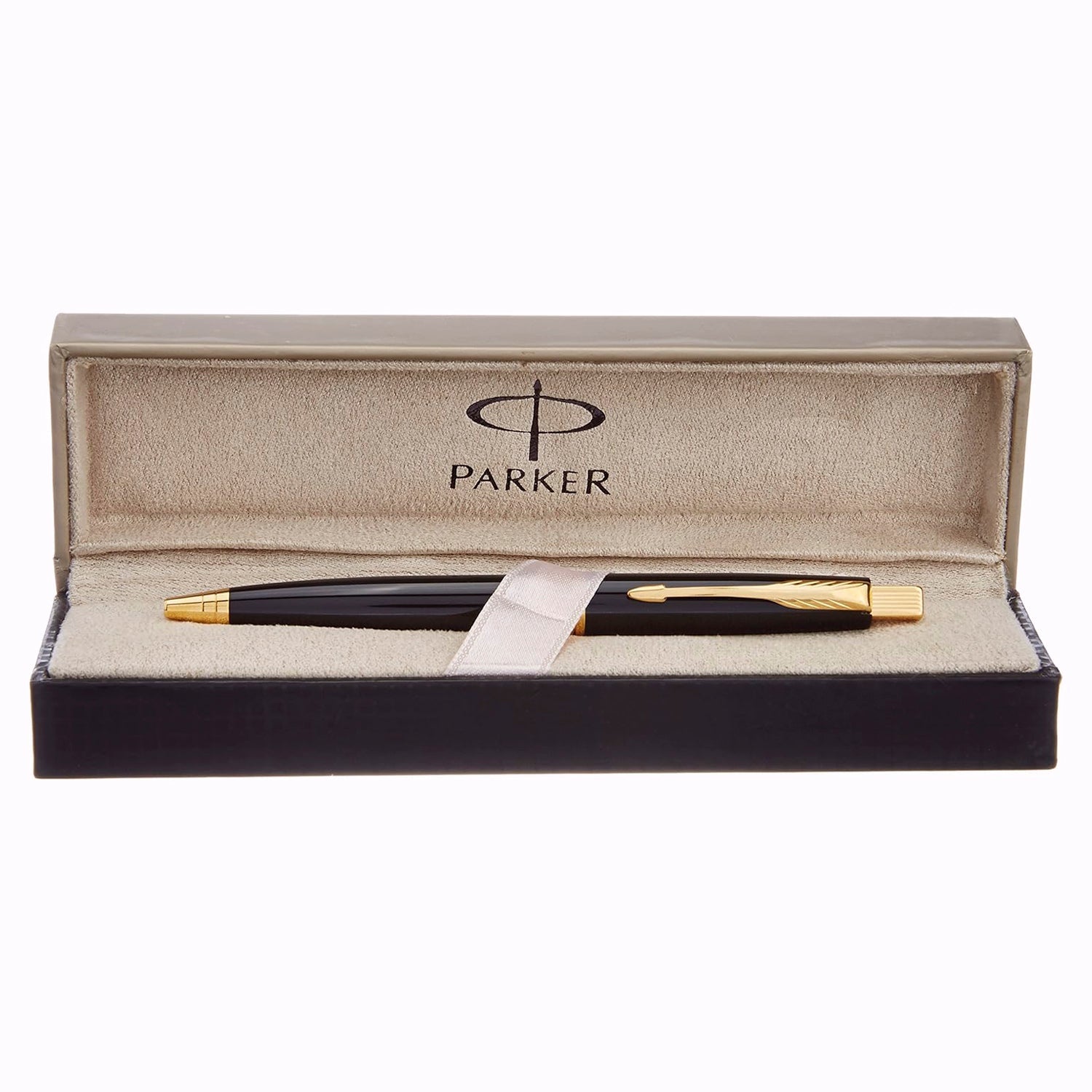 Parker Aster Lacque Black GT Ballpoint Pen