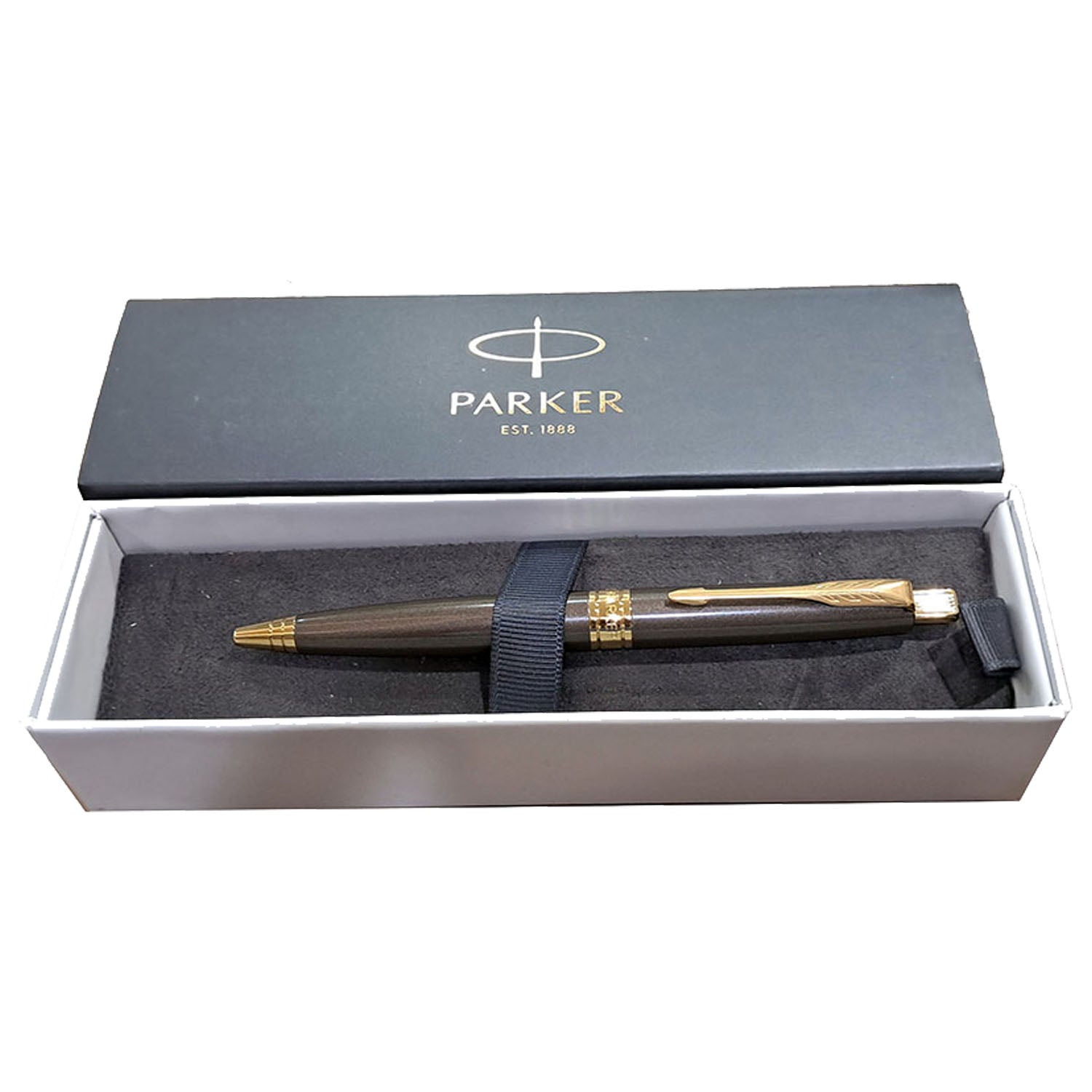 Parker Premium Aster Lacque Brown GT Ballpoint Pen