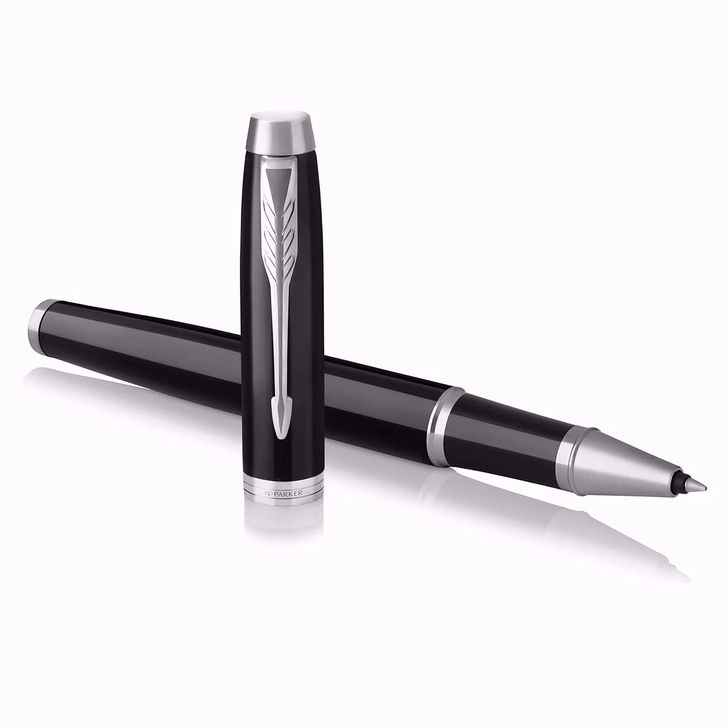 Parker IM Rollerball Pen Matt Black with Chrome Trim