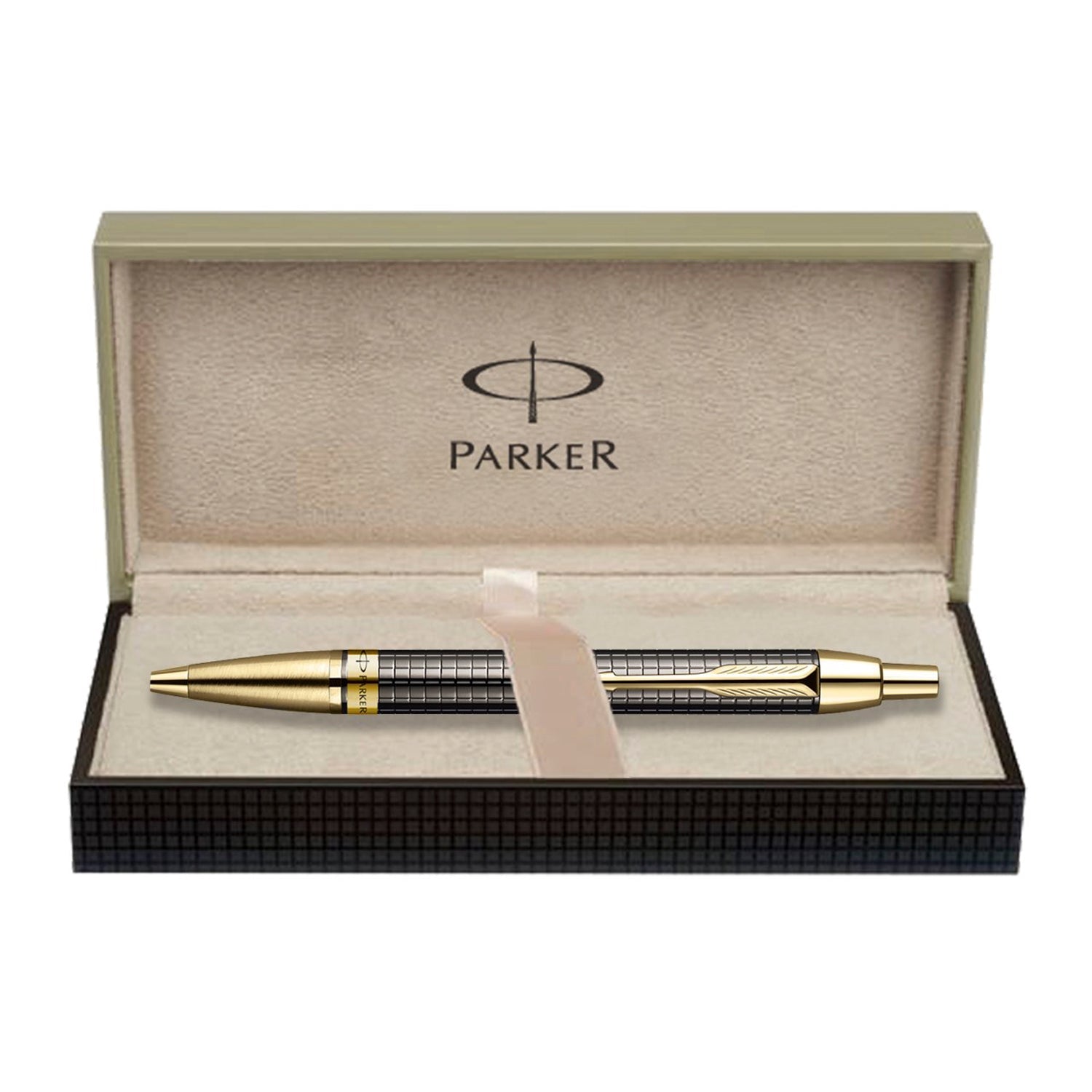 Parker Odyssey Gun Metal Chiseled GT Ballpoint Pen