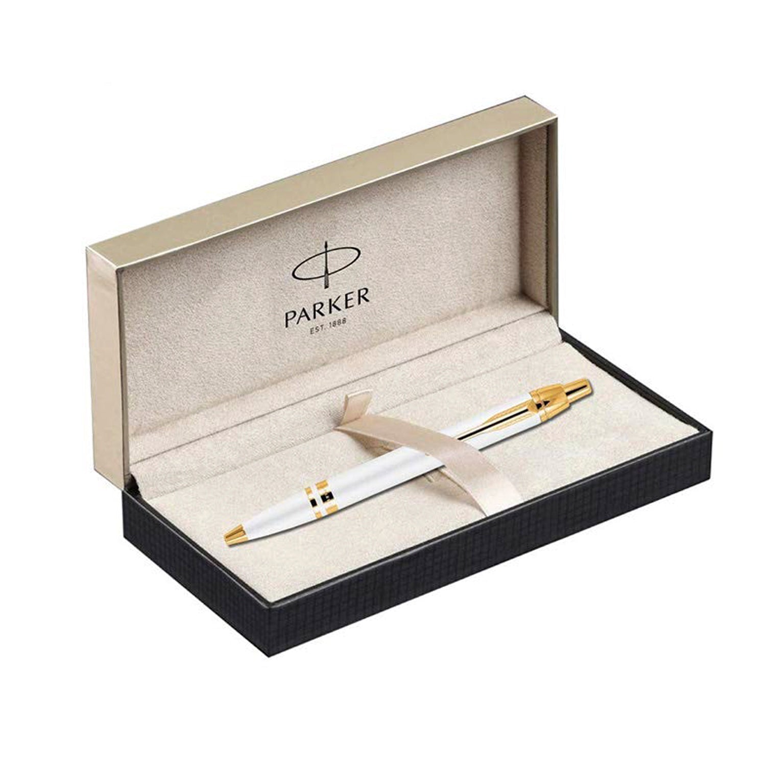 Parker Odyssey White GT Ballpoint Pen