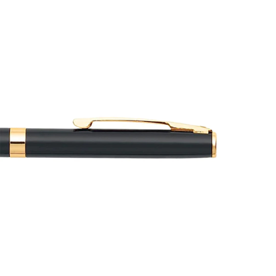 Sheaffer Sagaris Ballpoint Pen Glossy Black with Gold Tone Trim