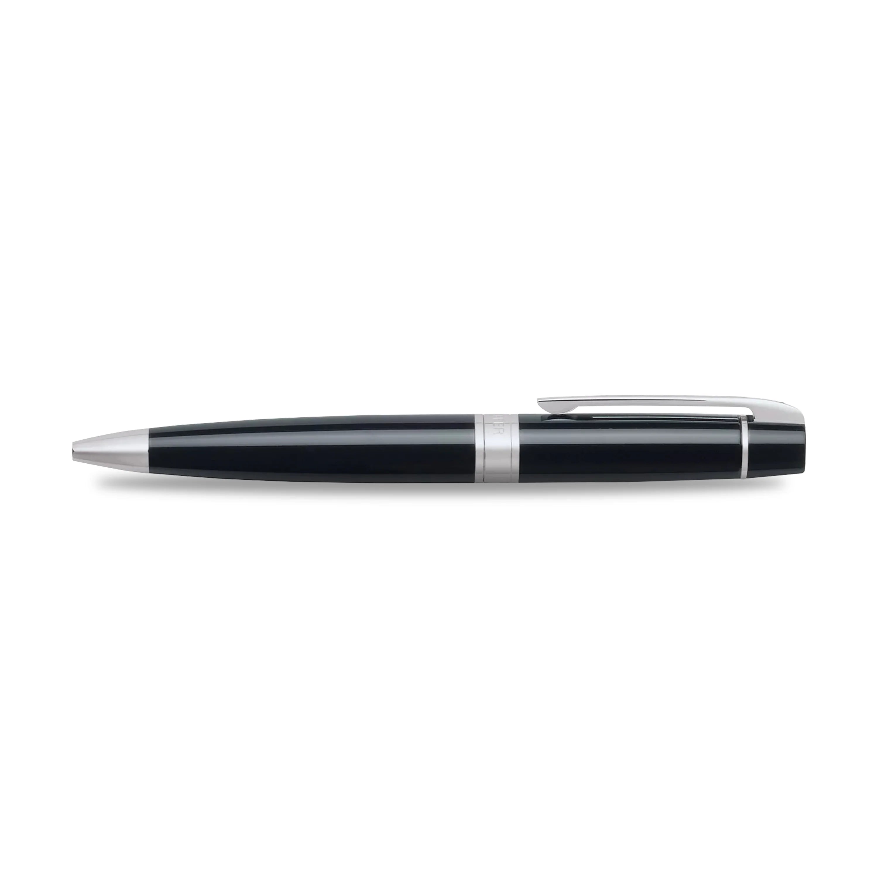 Sheaffer 300 Ballpoint Pen Glossy Black with Chrome Trim