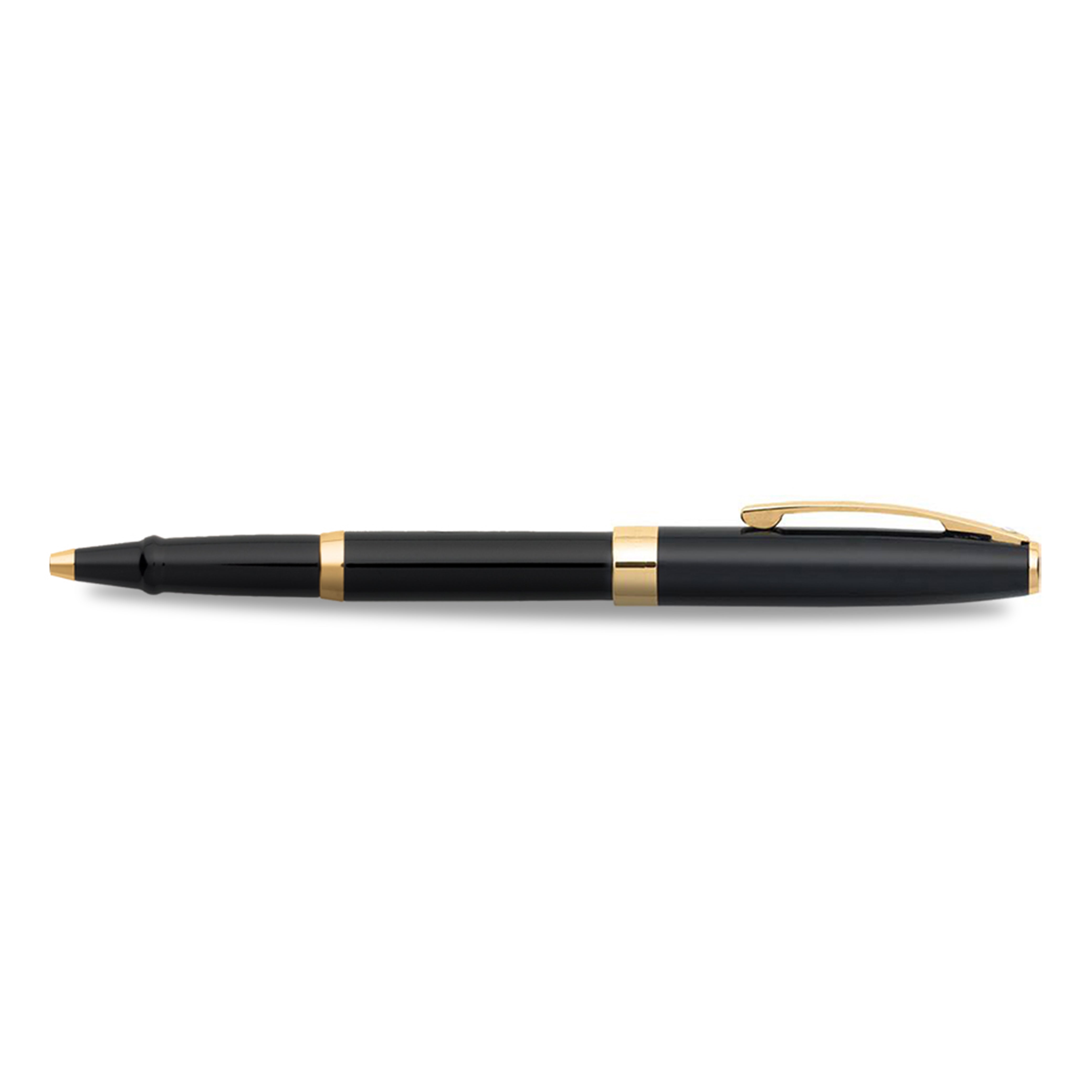 Sheaffer SAGARIS Gloss Black Rollerball Pen With Gold Tone Trim
