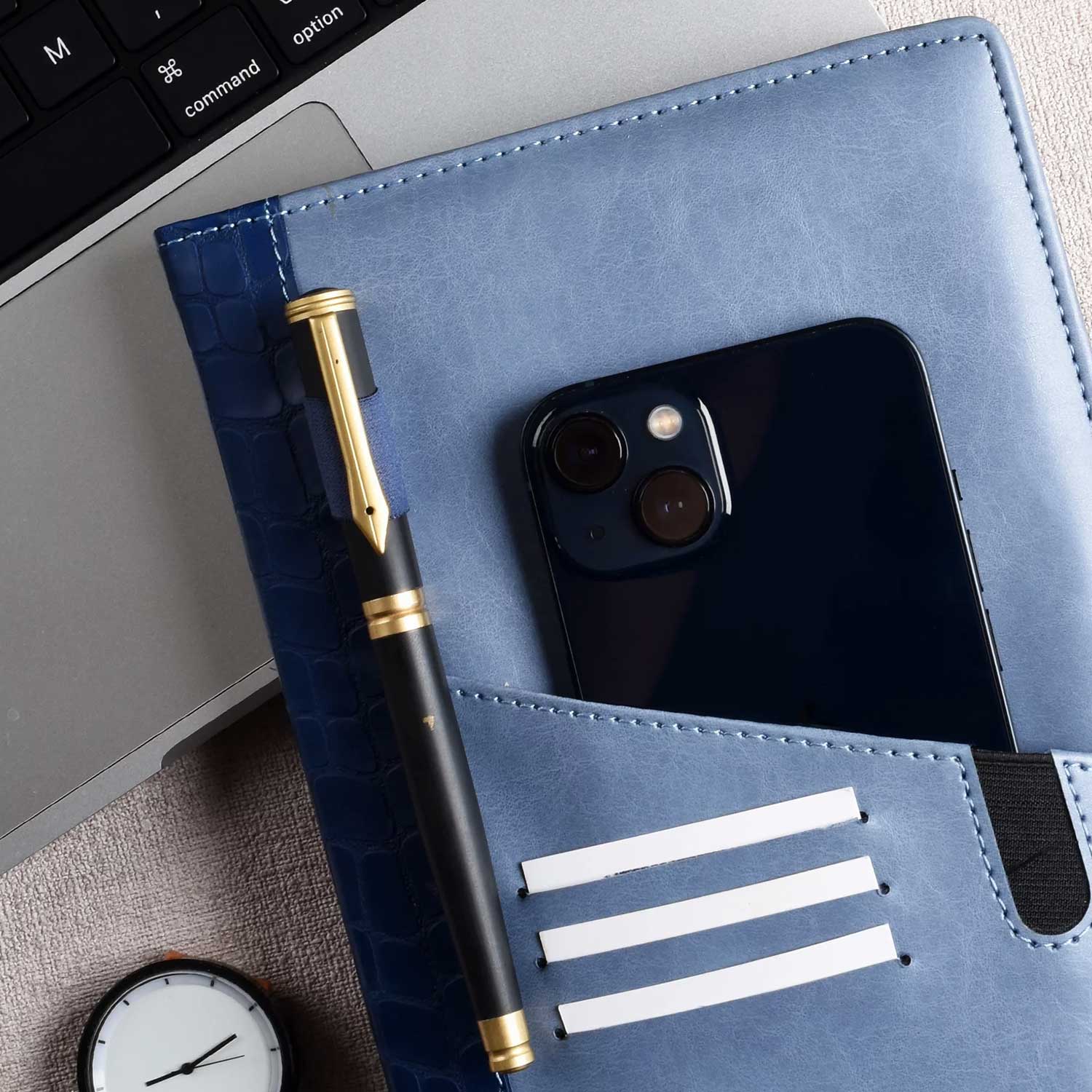 Scholar Apollo Blue Notebook - A5, Ruled