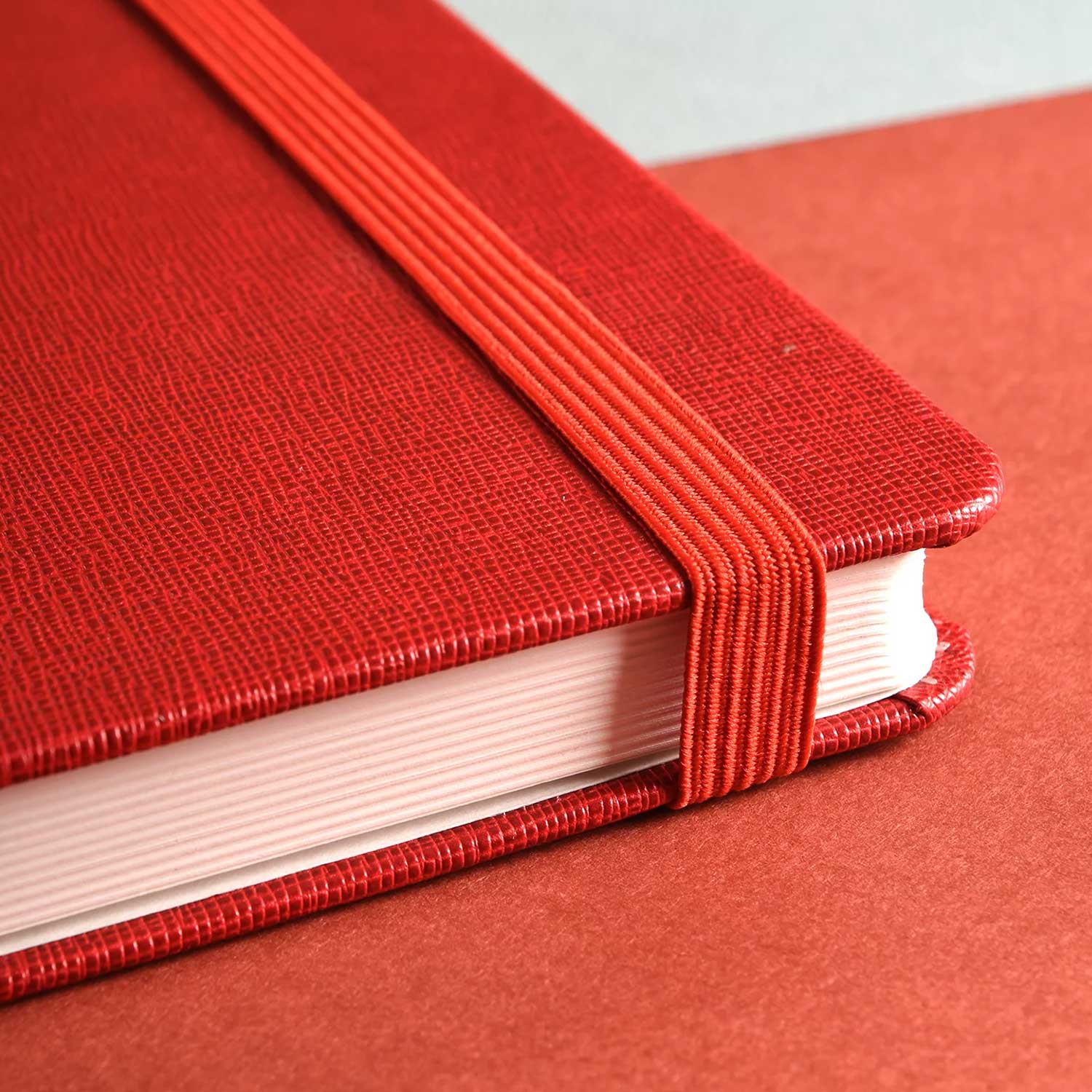 Scholar Essential Red Notebook - A5, Ruled