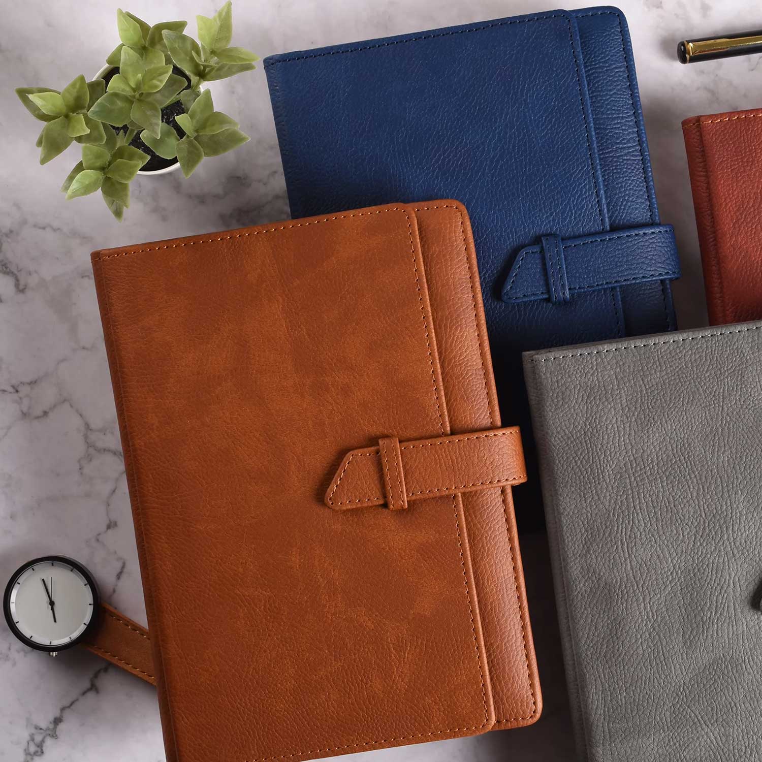 Scholar Folio Blue Notebook - A5, Ruled