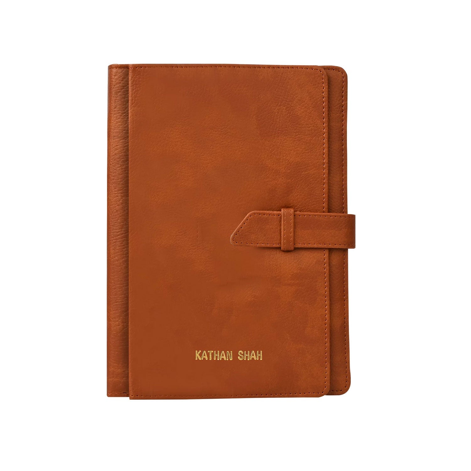 Scholar Folio Tan Notebook - A5, Ruled