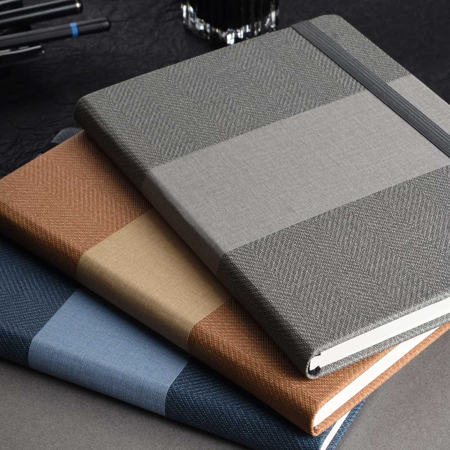 Scholar Lynea Grey Notebook - A5, Ruled