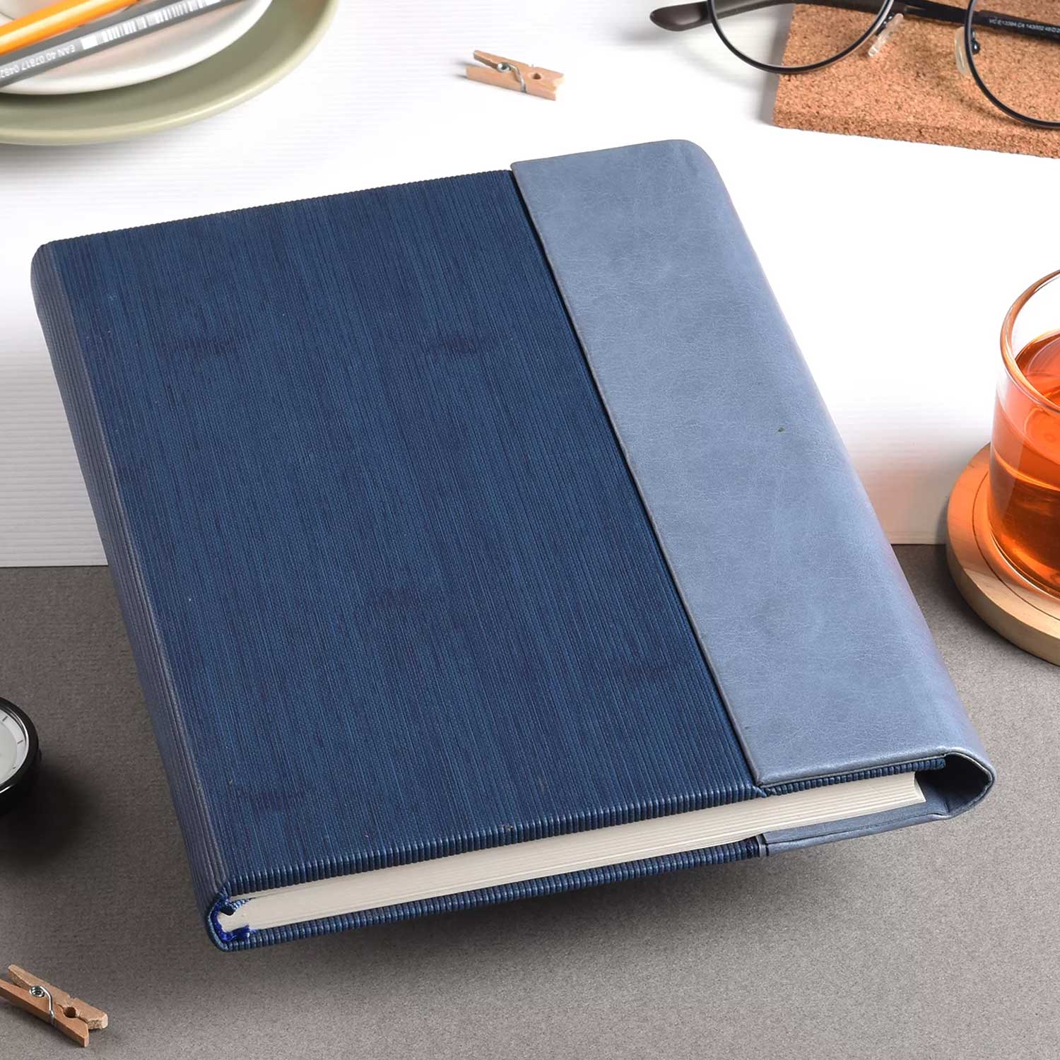 Scholar Maxima Blue Notebook - A5, Ruled