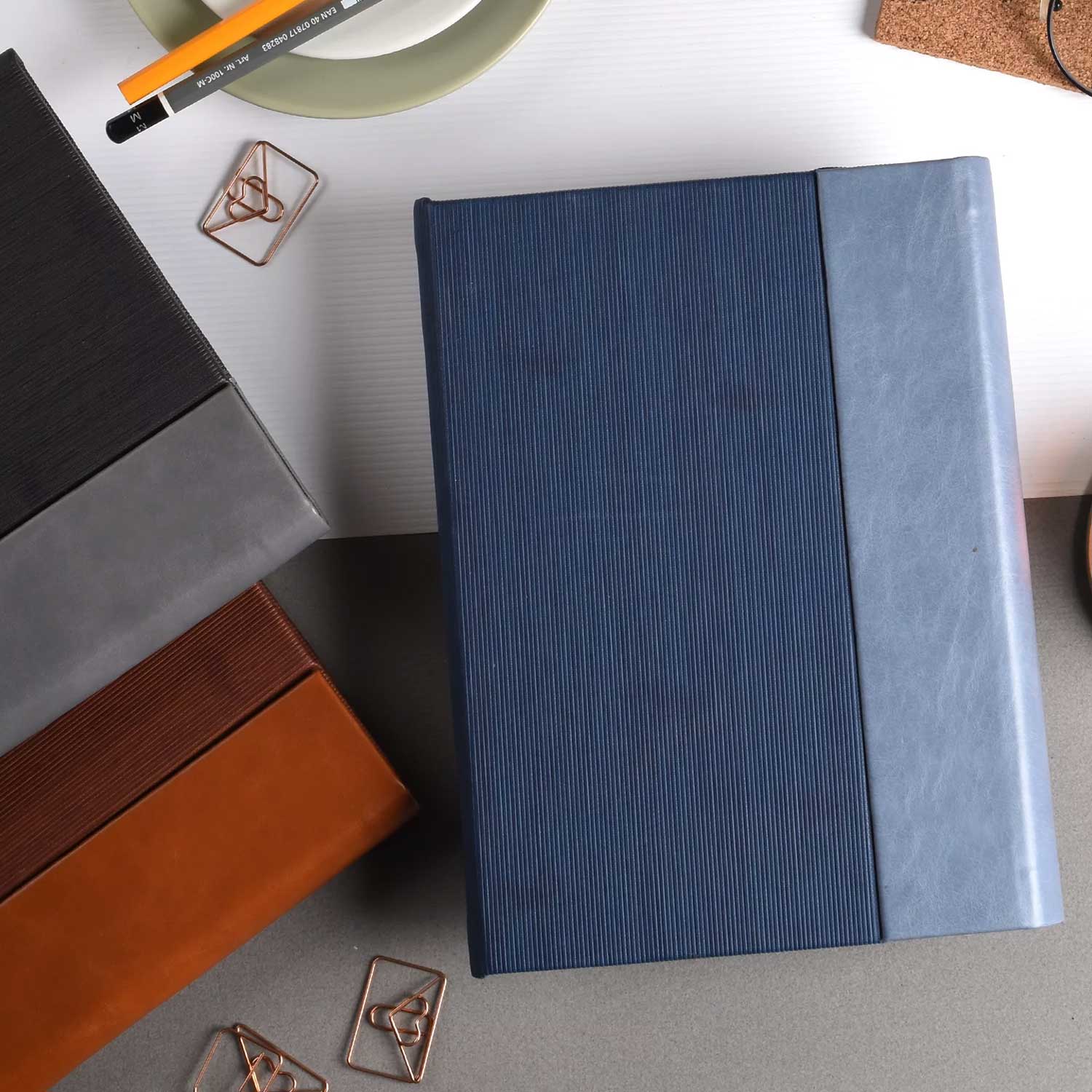 Scholar Maxima Blue Notebook - A5, Ruled